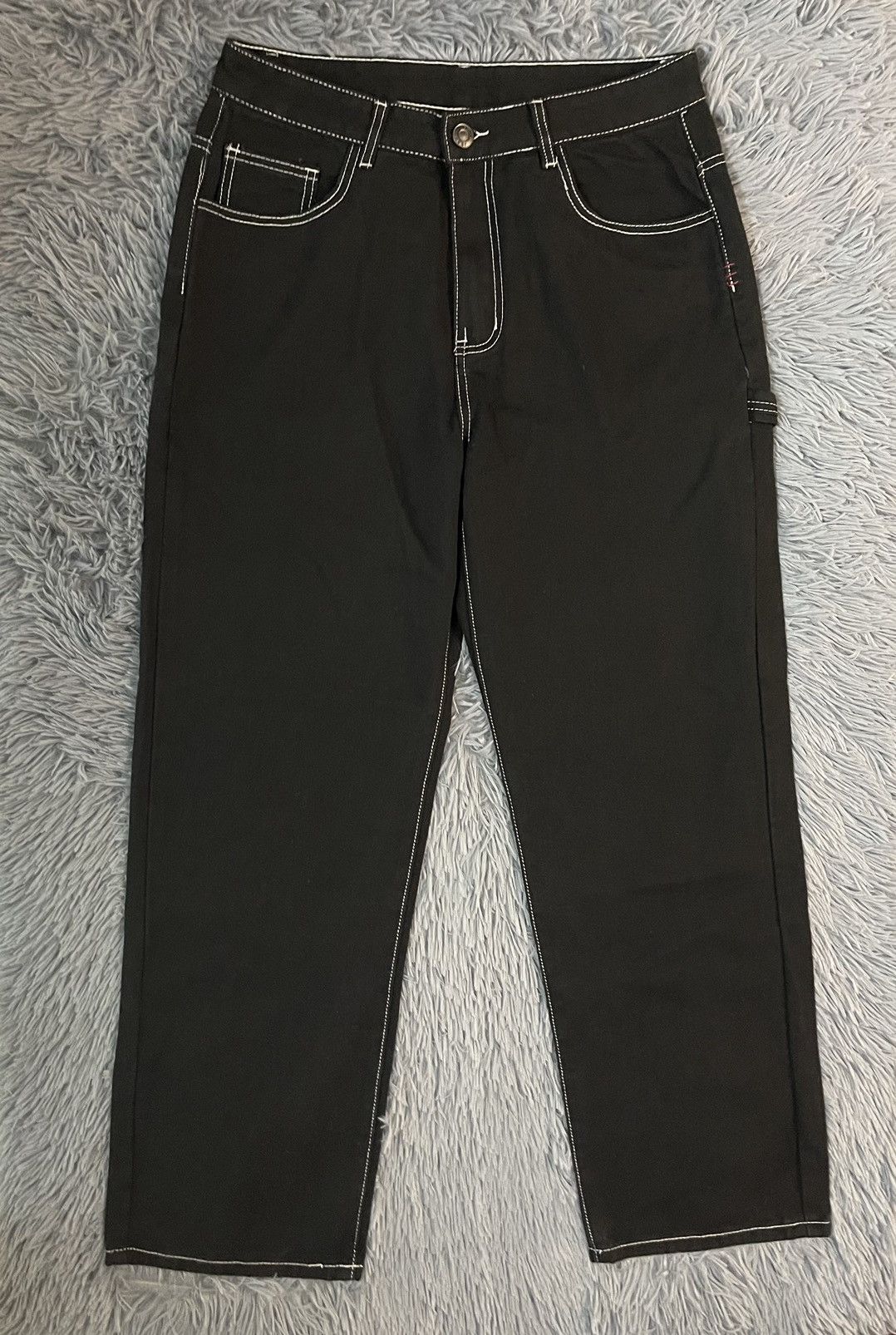 Japanese Brand × Vintage Vintage Japanese style mom fit baggy denim pants jeans Size US 32 / EU 48 - 2 Thumbnail
