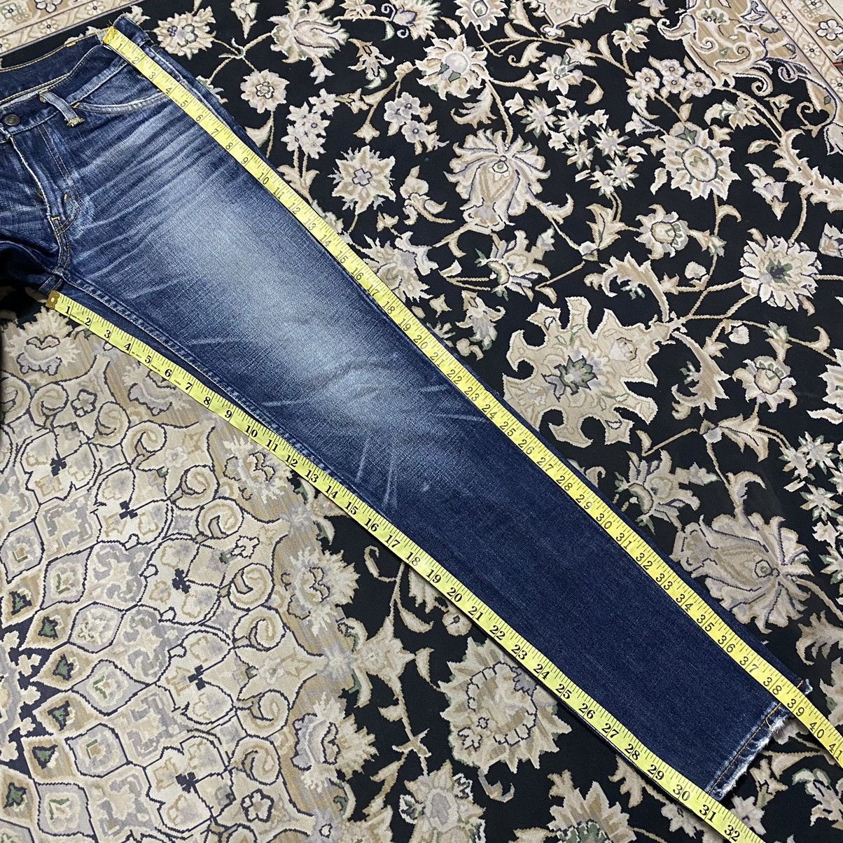 Levi's Vintage Levis 606 Big E Super Skinny Jeans Size US 28 / EU 44 - 20 Thumbnail