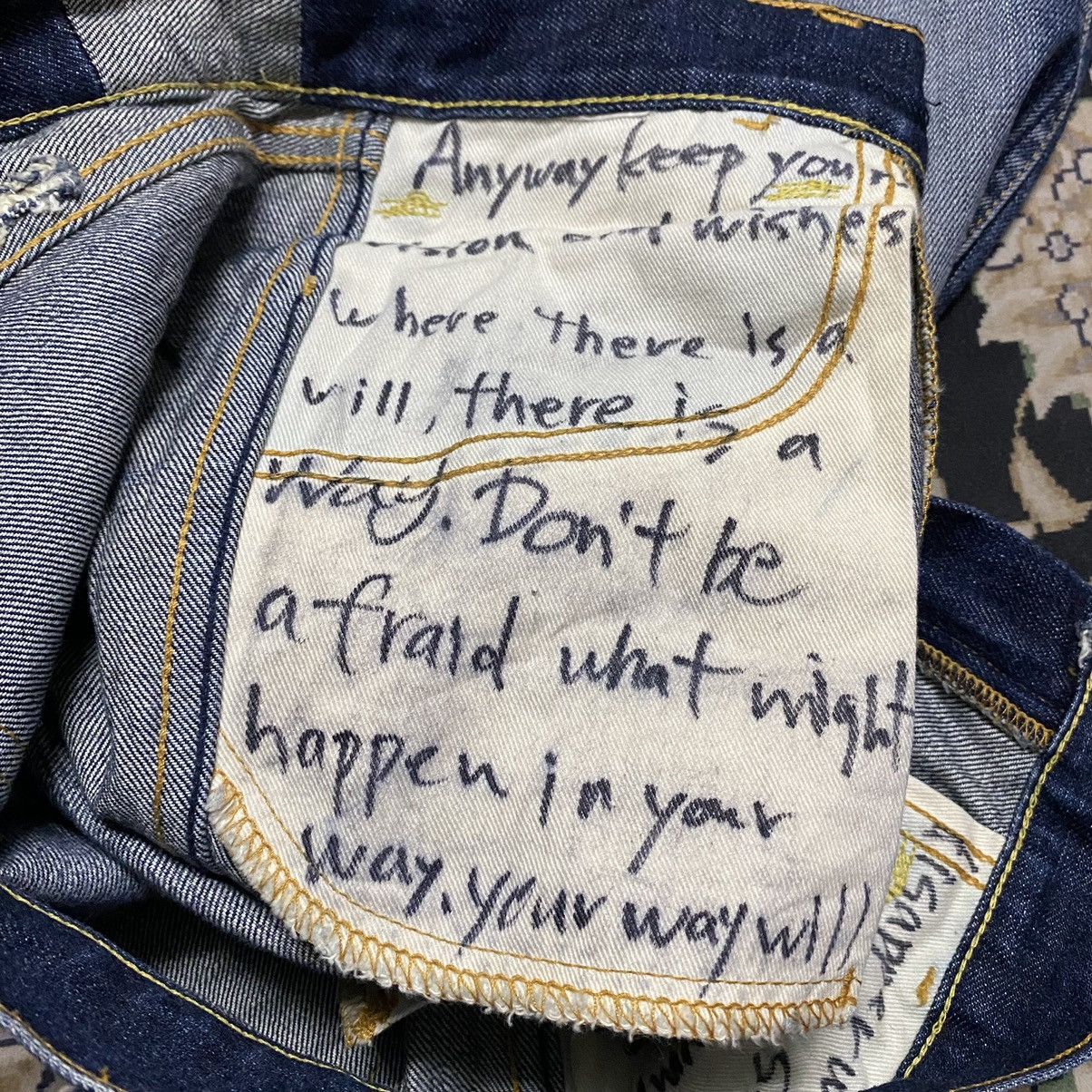 Levi's Vintage Levis 606 Big E Super Skinny Jeans Size US 28 / EU 44 - 15 Thumbnail