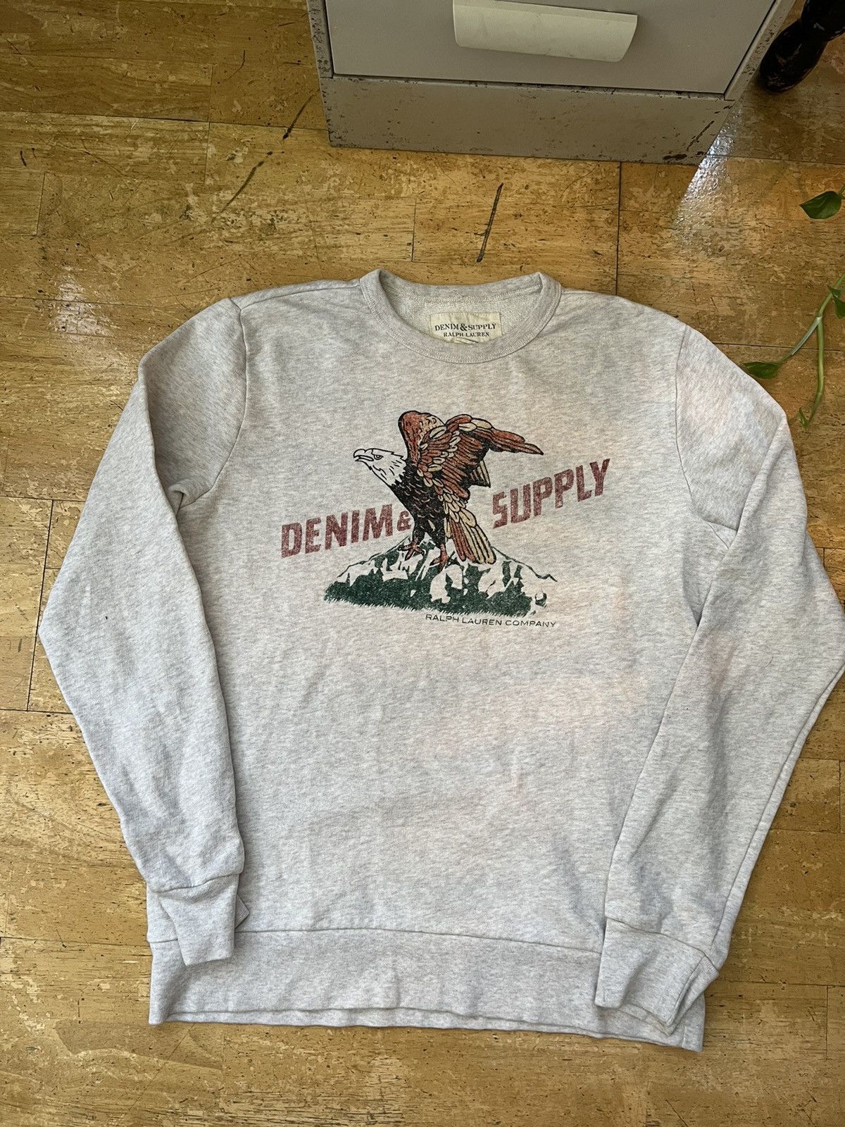 Denim & Supply Ralph Lauren × Vintage Vintage Denim & Supply Ralph Lauren Crewneck Size US M / EU 48-50 / 2 - 2 Thumbnail