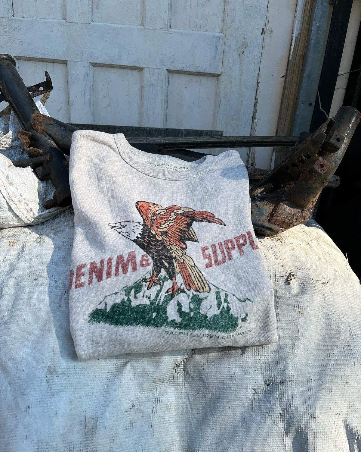 Denim & Supply Ralph Lauren × Vintage Vintage Denim & Supply Ralph Lauren Crewneck Size US M / EU 48-50 / 2 - 1 Thumbnail