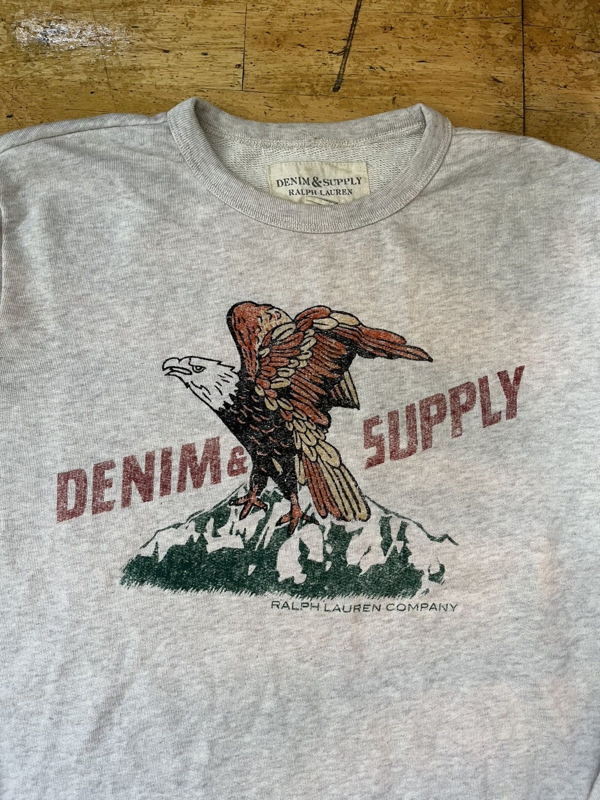 Denim & Supply Ralph Lauren × Vintage Vintage Denim & Supply Ralph Lauren Crewneck Size US M / EU 48-50 / 2 - 3 Thumbnail