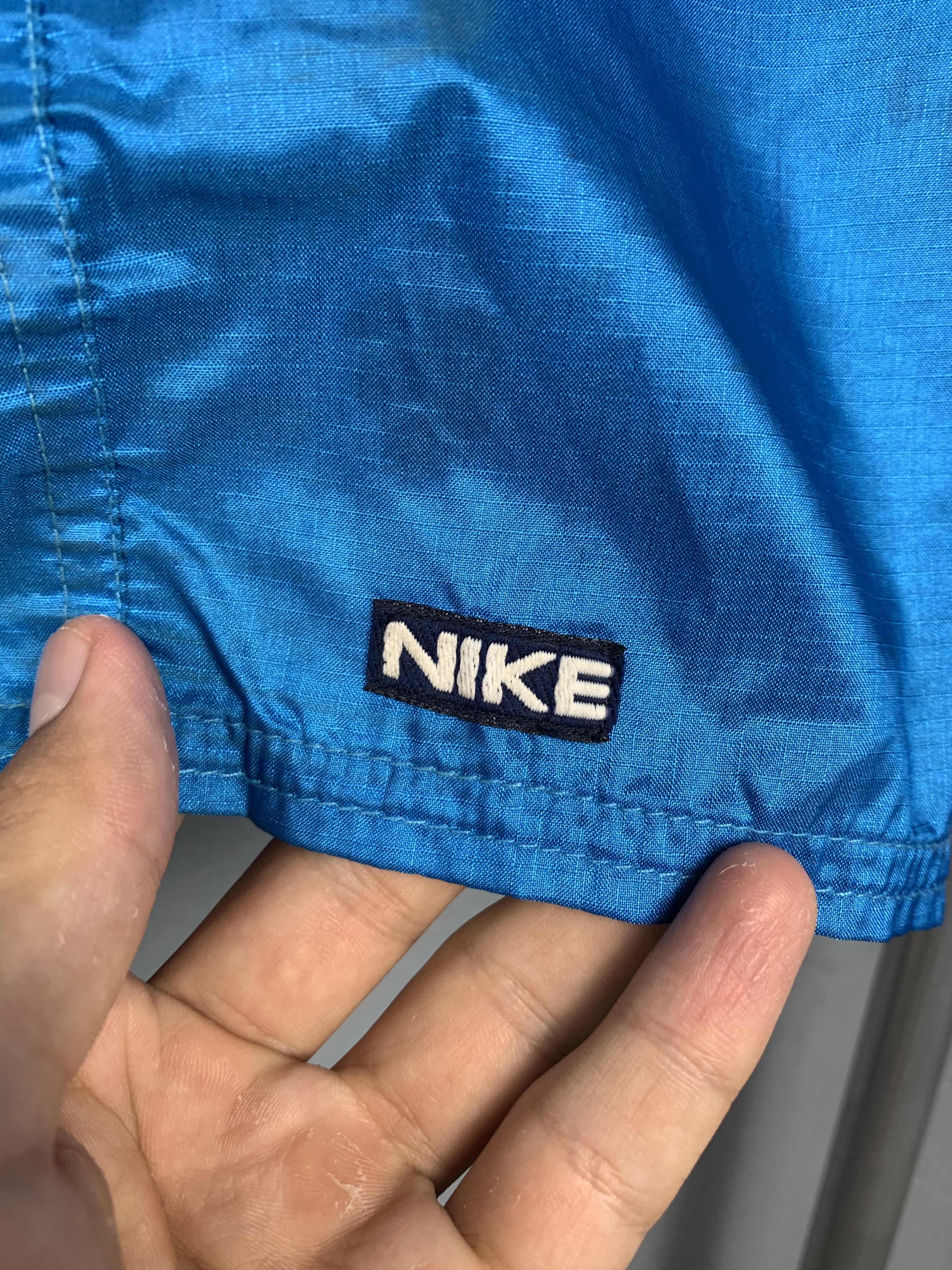 Nike × Vintage Nike 90s Vintage Nylon Mens Shorts Y2K Size US 36 / EU 52 - 3 Thumbnail