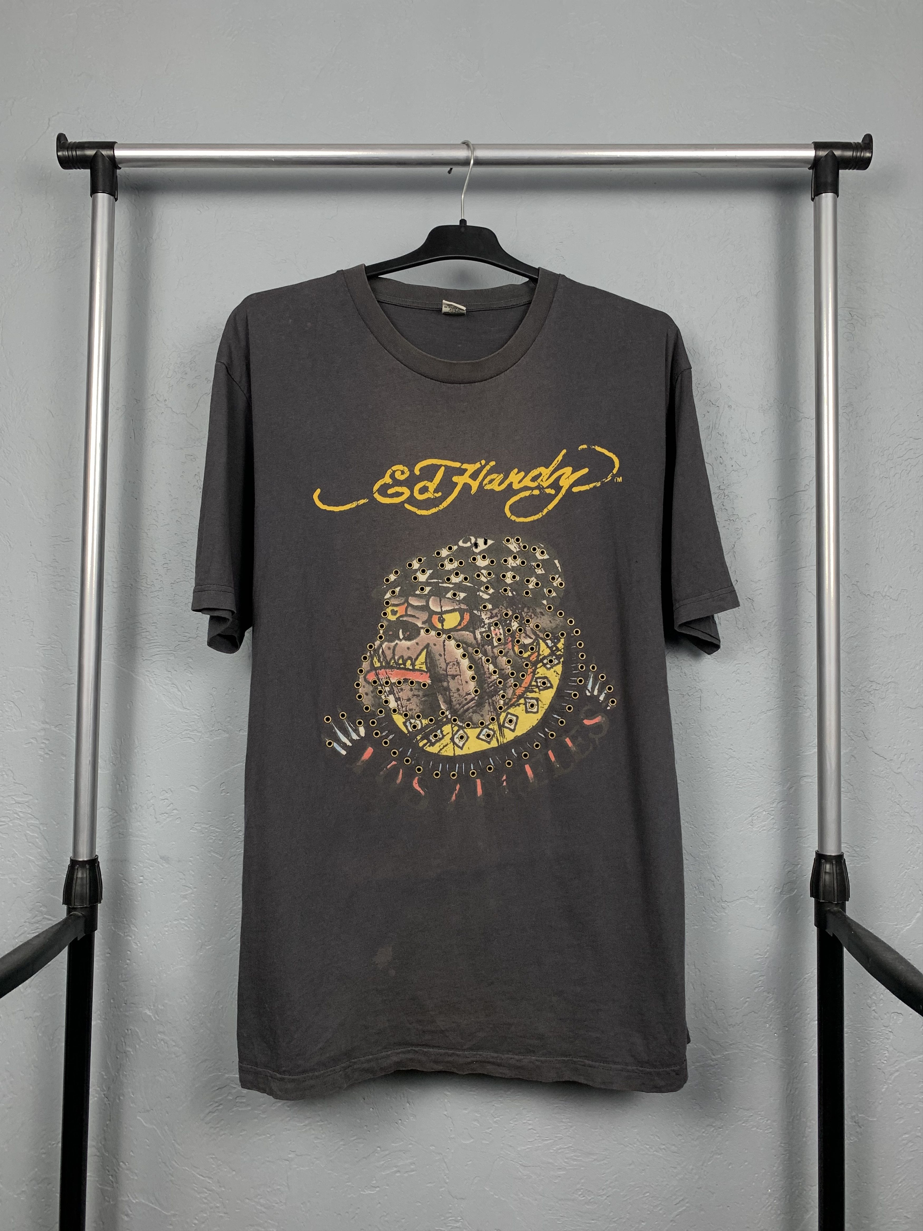 Christian Audigier × Ed Hardy × Vintage Ed Hardy by Christian Audigier T-Shirt Tee Size US XL / EU 56 / 4 - 1 Thumbnail