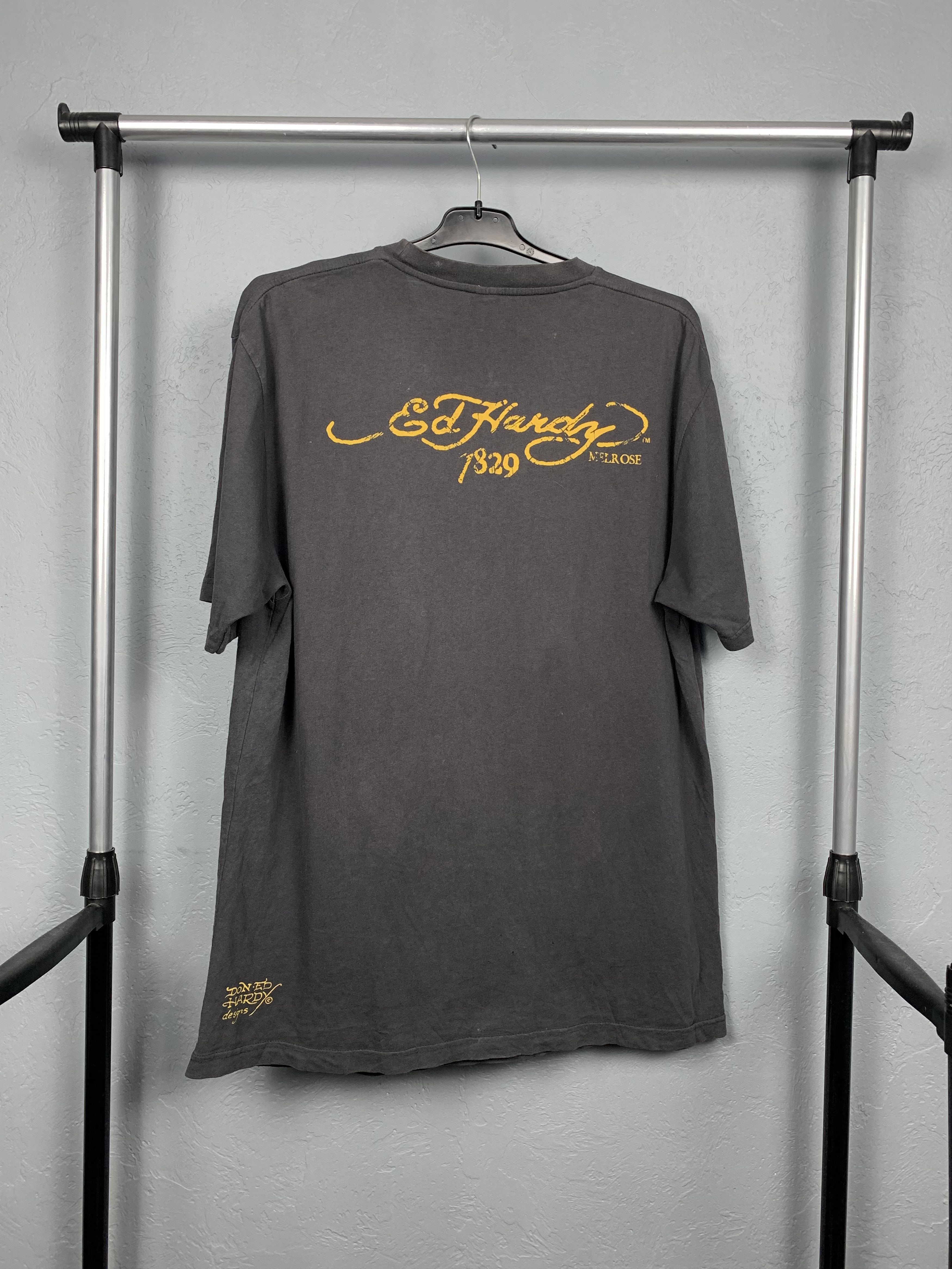 Christian Audigier × Ed Hardy × Vintage Ed Hardy by Christian Audigier T-Shirt Tee Size US XL / EU 56 / 4 - 7 Thumbnail