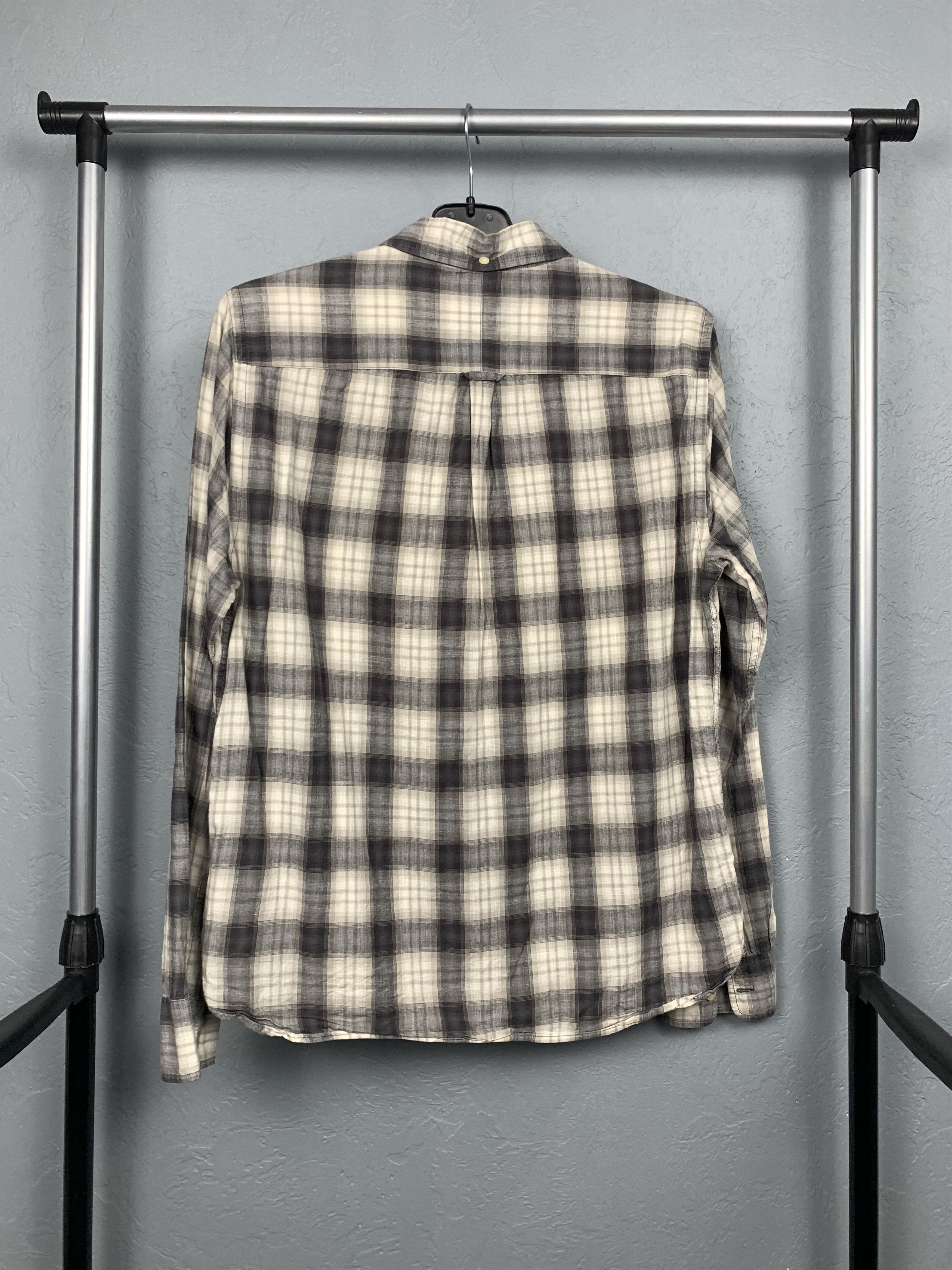 Allsaints AllSaints Woodburn Mens Long Sleeve Plaid Shirt Japan Made Size US M / EU 48-50 / 2 - 5 Thumbnail