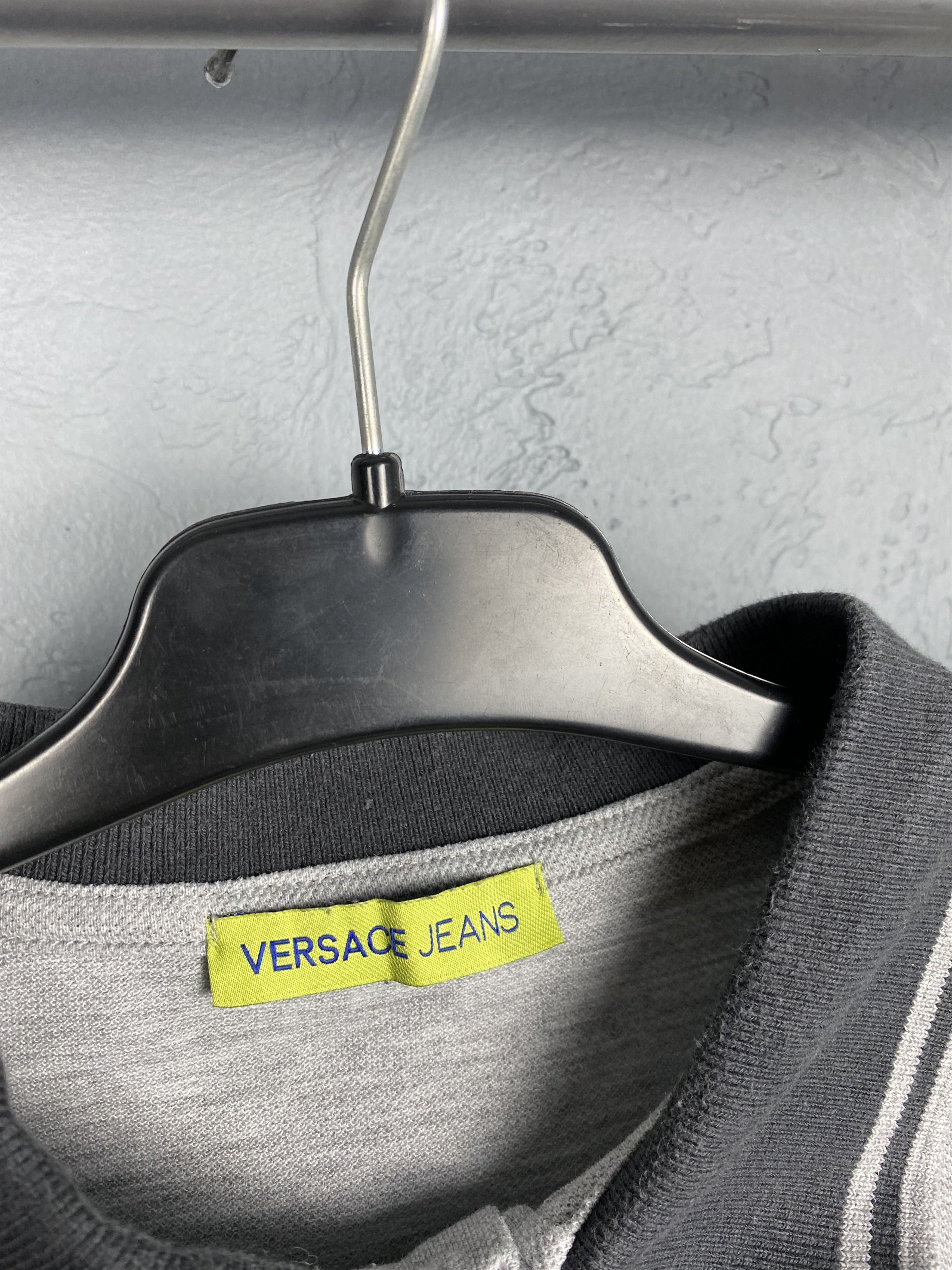 Versace × Versace Jeans Couture × Versus Versace Versace Jeans Couture Long Sleeve Polo Shirt Tee Size US M / EU 48-50 / 2 - 4 Thumbnail