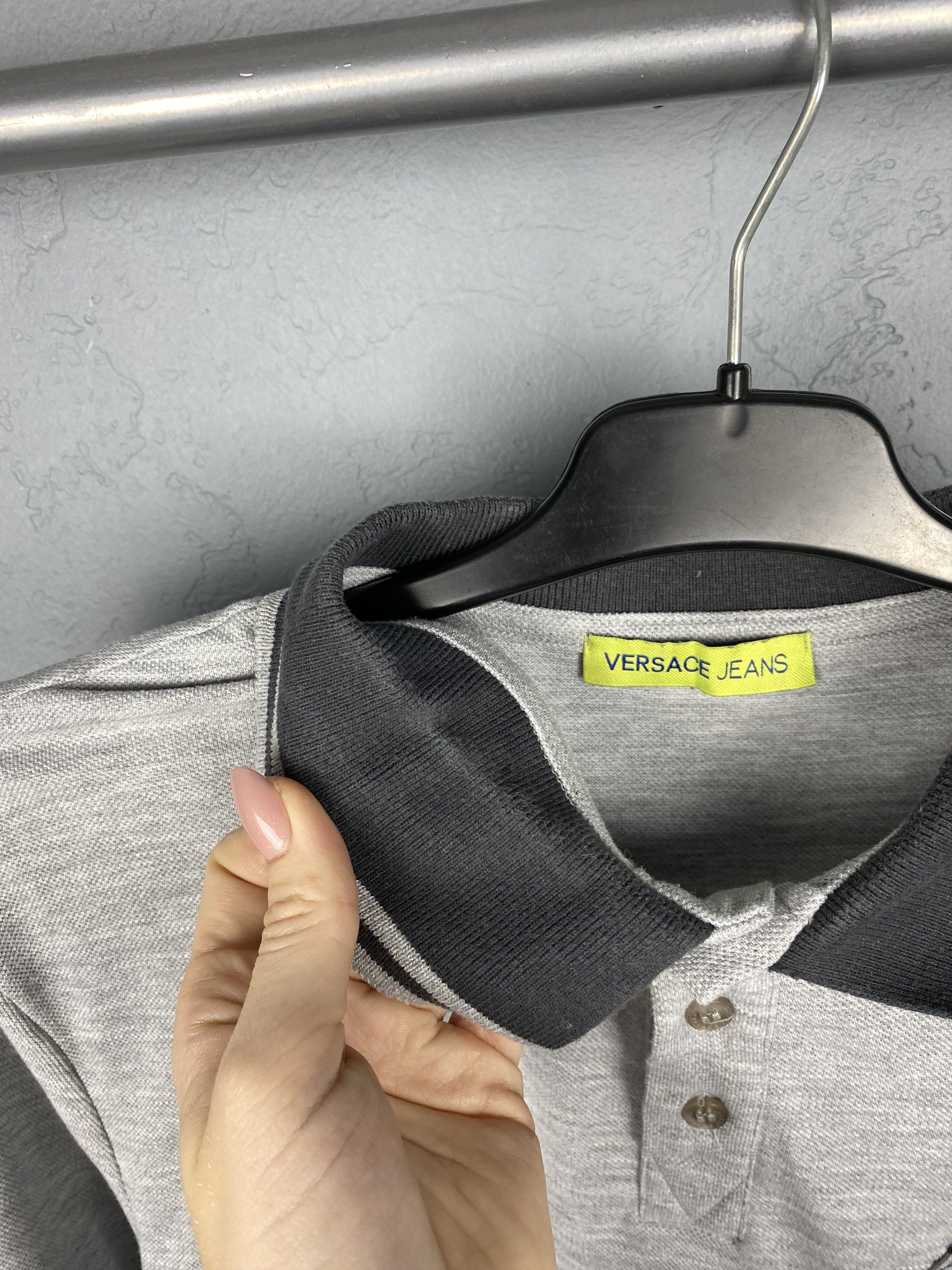 Versace × Versace Jeans Couture × Versus Versace Versace Jeans Couture Long Sleeve Polo Shirt Tee Size US M / EU 48-50 / 2 - 5 Thumbnail