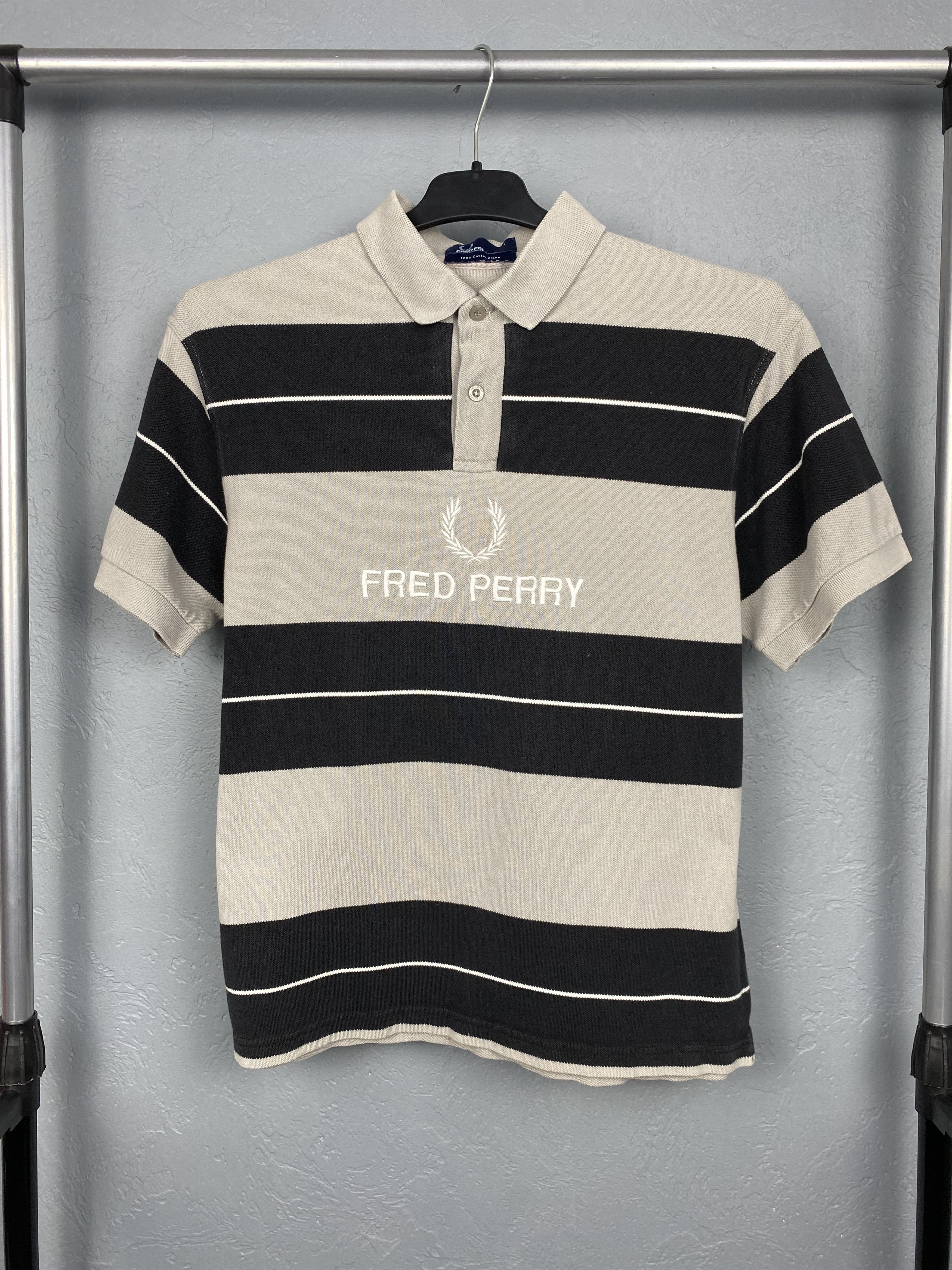 Fred Perry × Vintage Fred Perry 90s Vintage Mens Polo Shirt Size US S / EU 44-46 / 1 - 1 Thumbnail