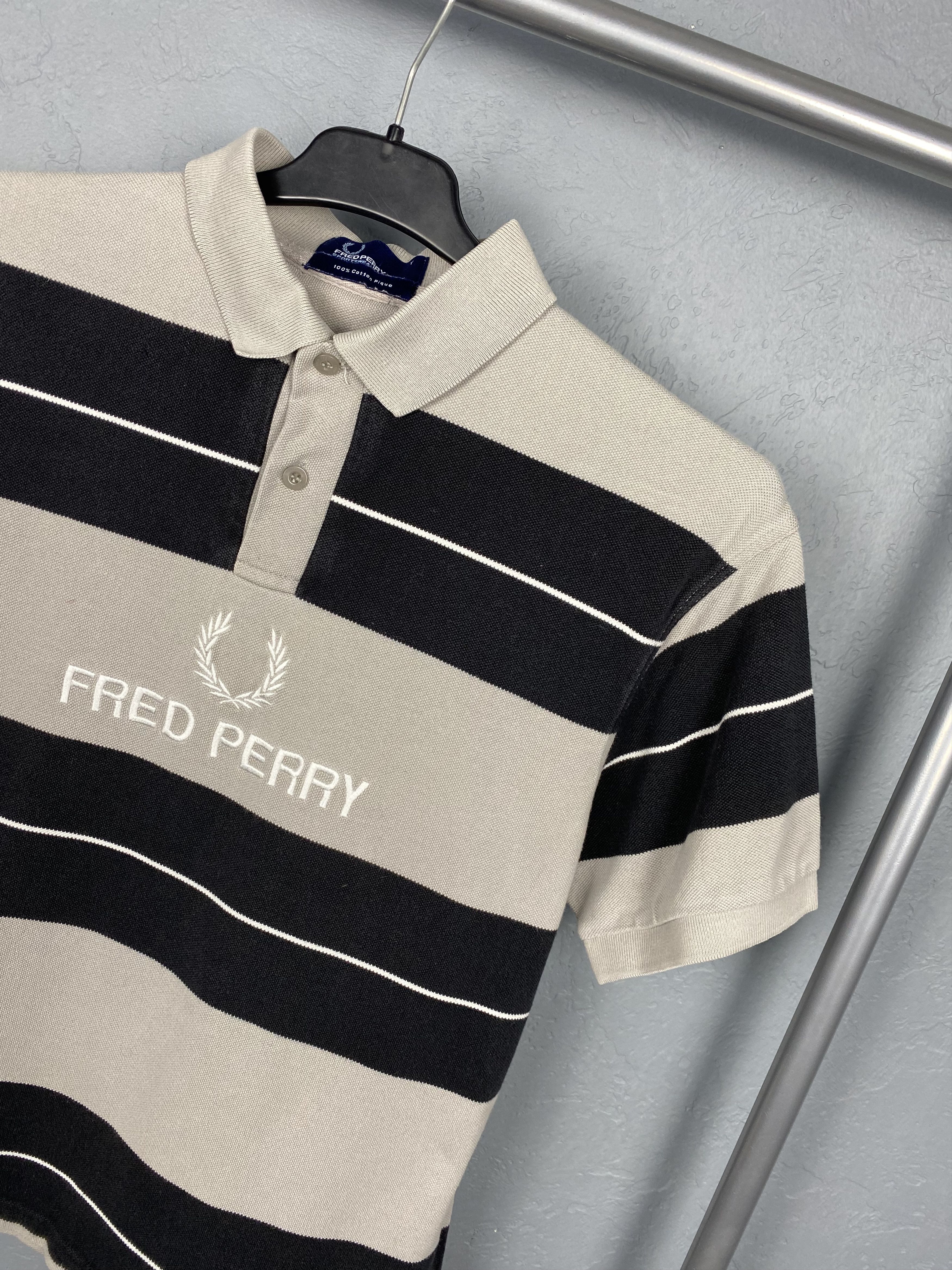 Fred Perry × Vintage Fred Perry 90s Vintage Mens Polo Shirt Size US S / EU 44-46 / 1 - 2 Thumbnail