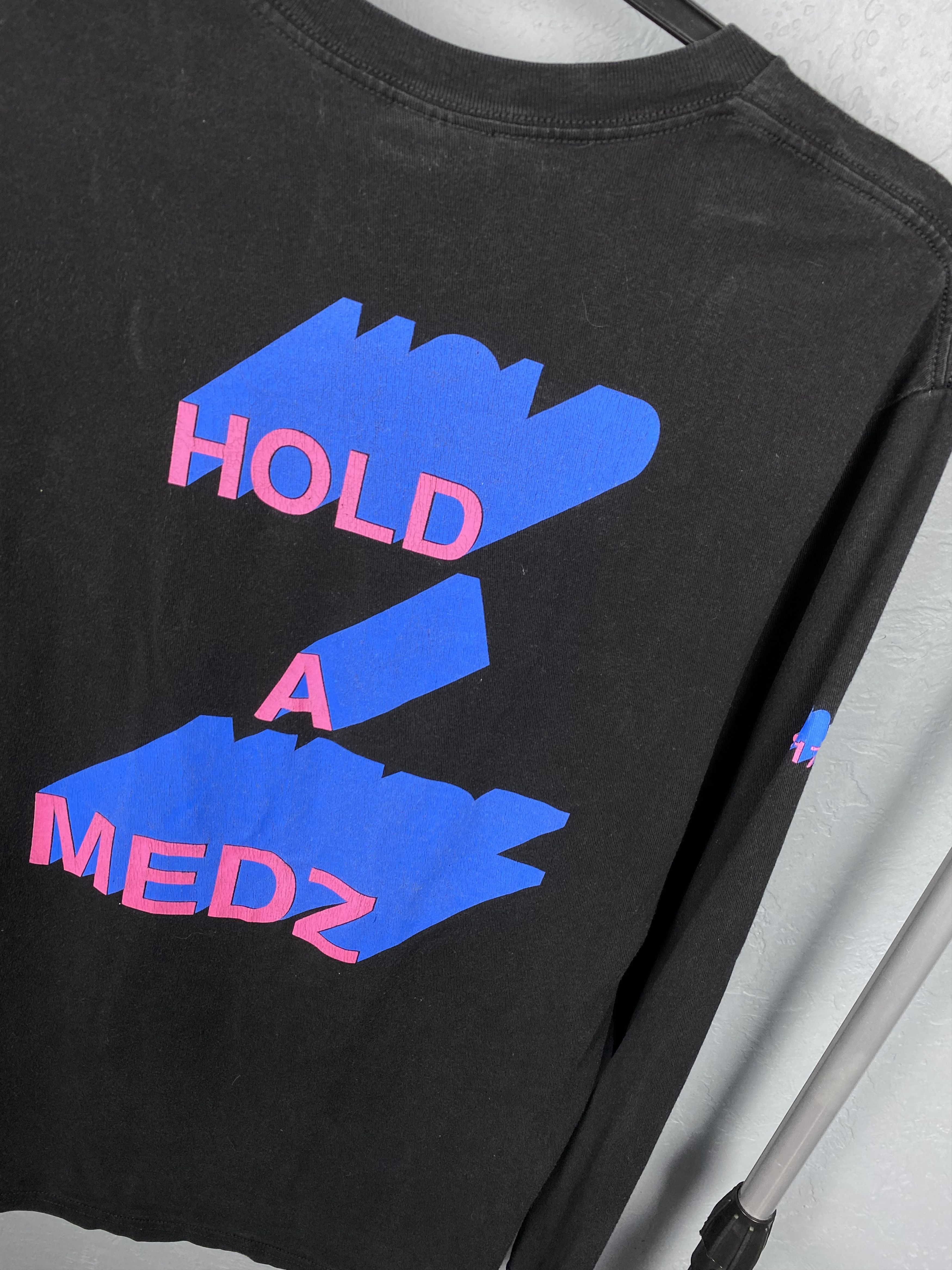 Stussy × Vintage Stussy Vintage Faded Long Sleeve T-Shirt Tee Hold A Medz Size US M / EU 48-50 / 2 - 2 Thumbnail