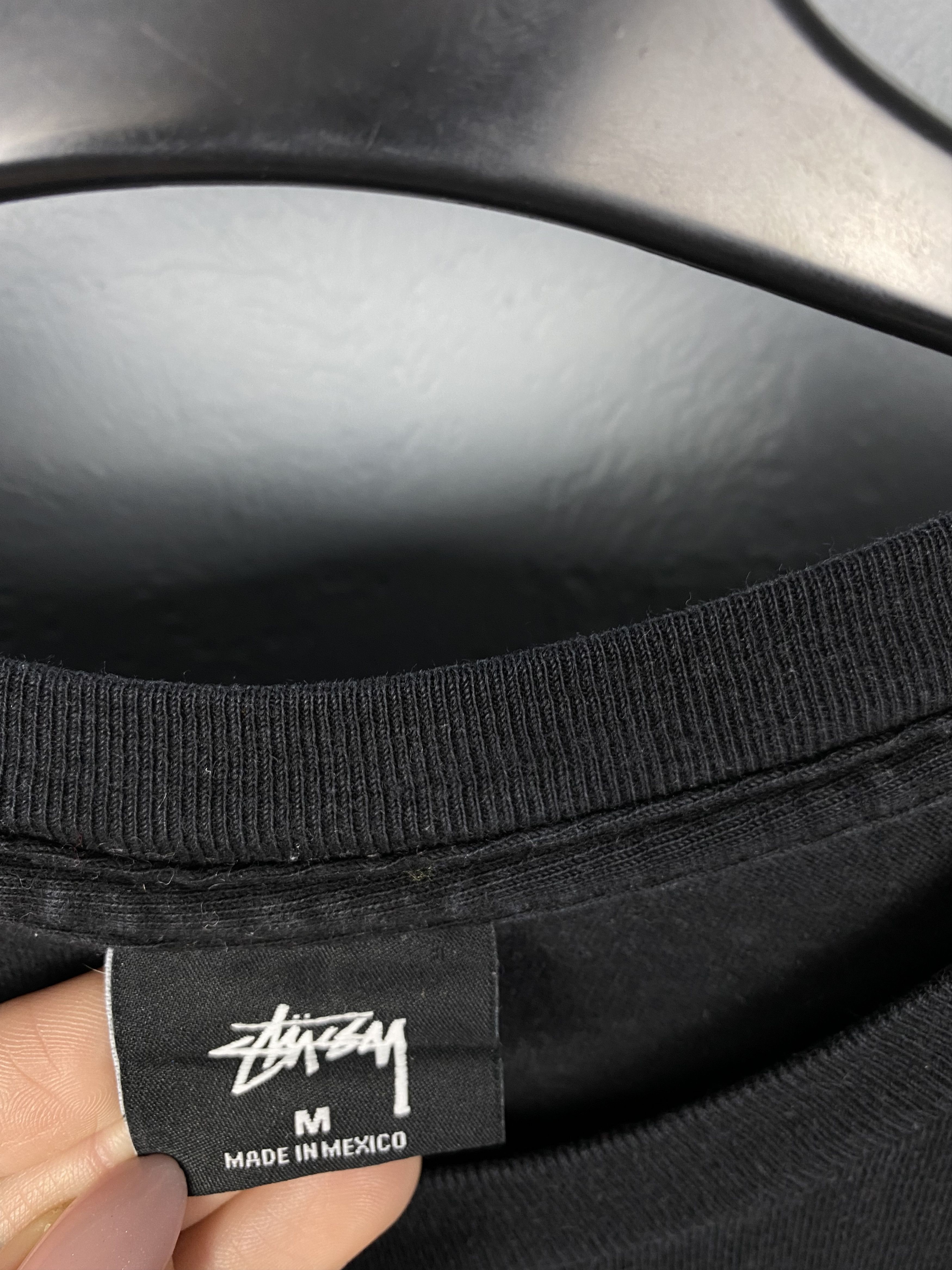 Stussy × Vintage Stussy Vintage Faded Long Sleeve T-Shirt Tee Hold A Medz Size US M / EU 48-50 / 2 - 7 Thumbnail