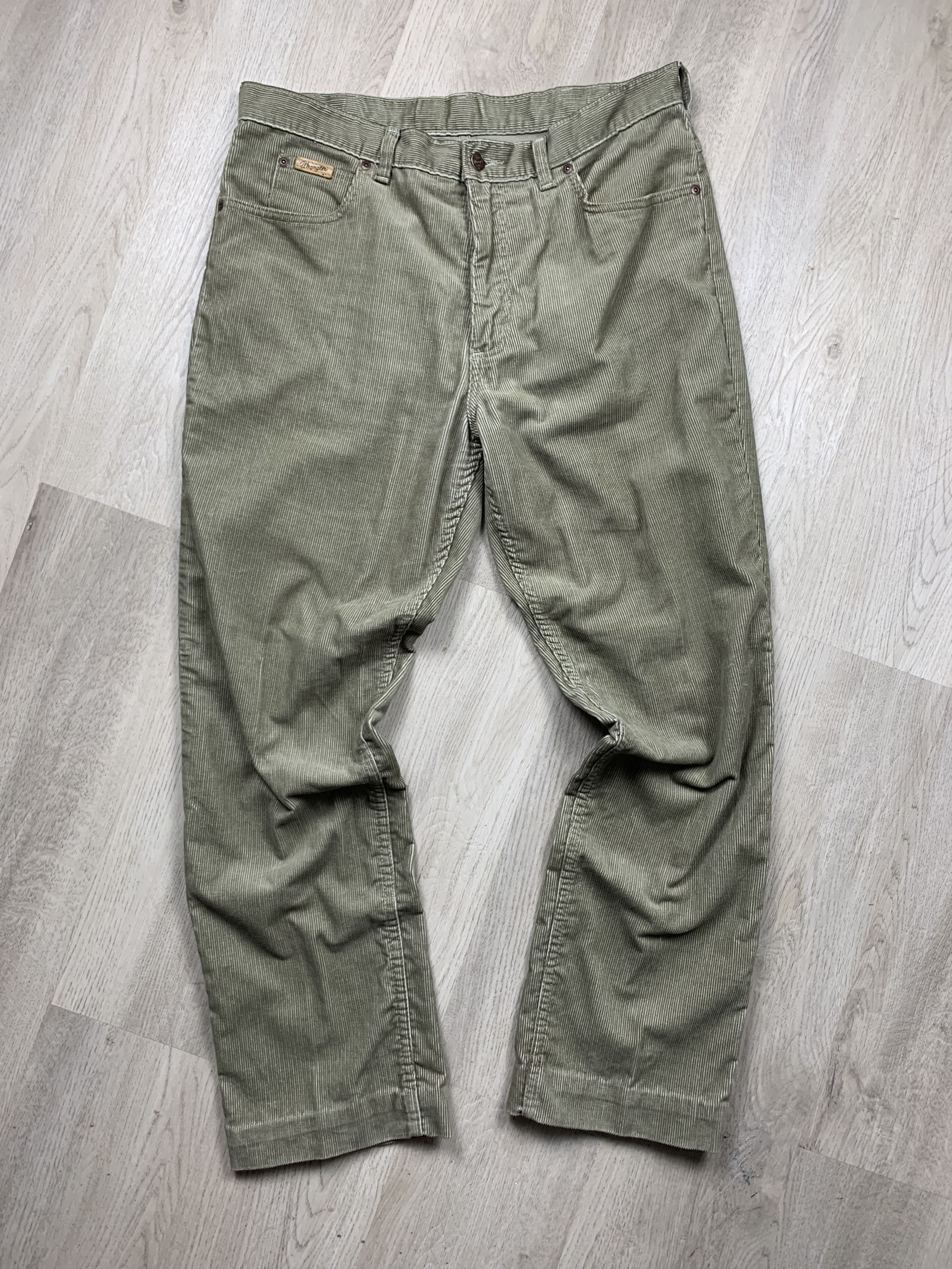 Vintage × Wrangler Wrangler Vintage Mens Corduroy Denim Pants Size US 36 / EU 52 - 5 Thumbnail