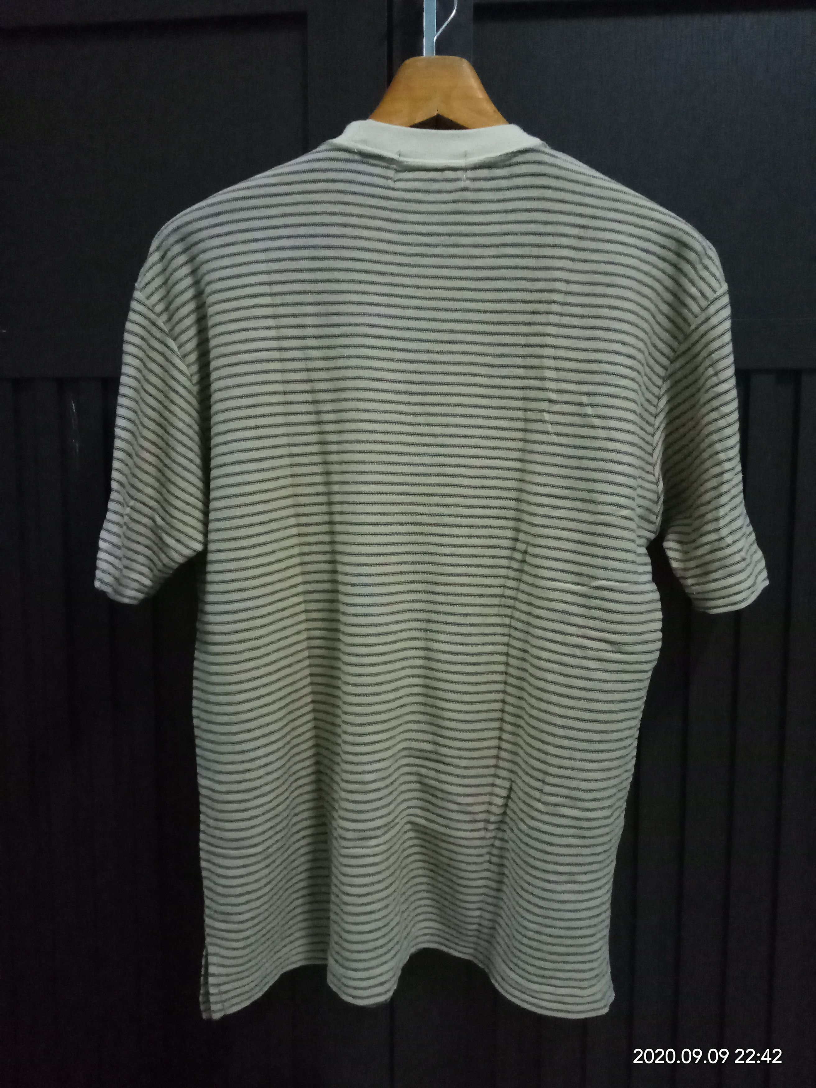 Farah Vintage 90s Farah Stripes pocket Tees 70s 80s Size US L / EU 52-54 / 3 - 7 Thumbnail
