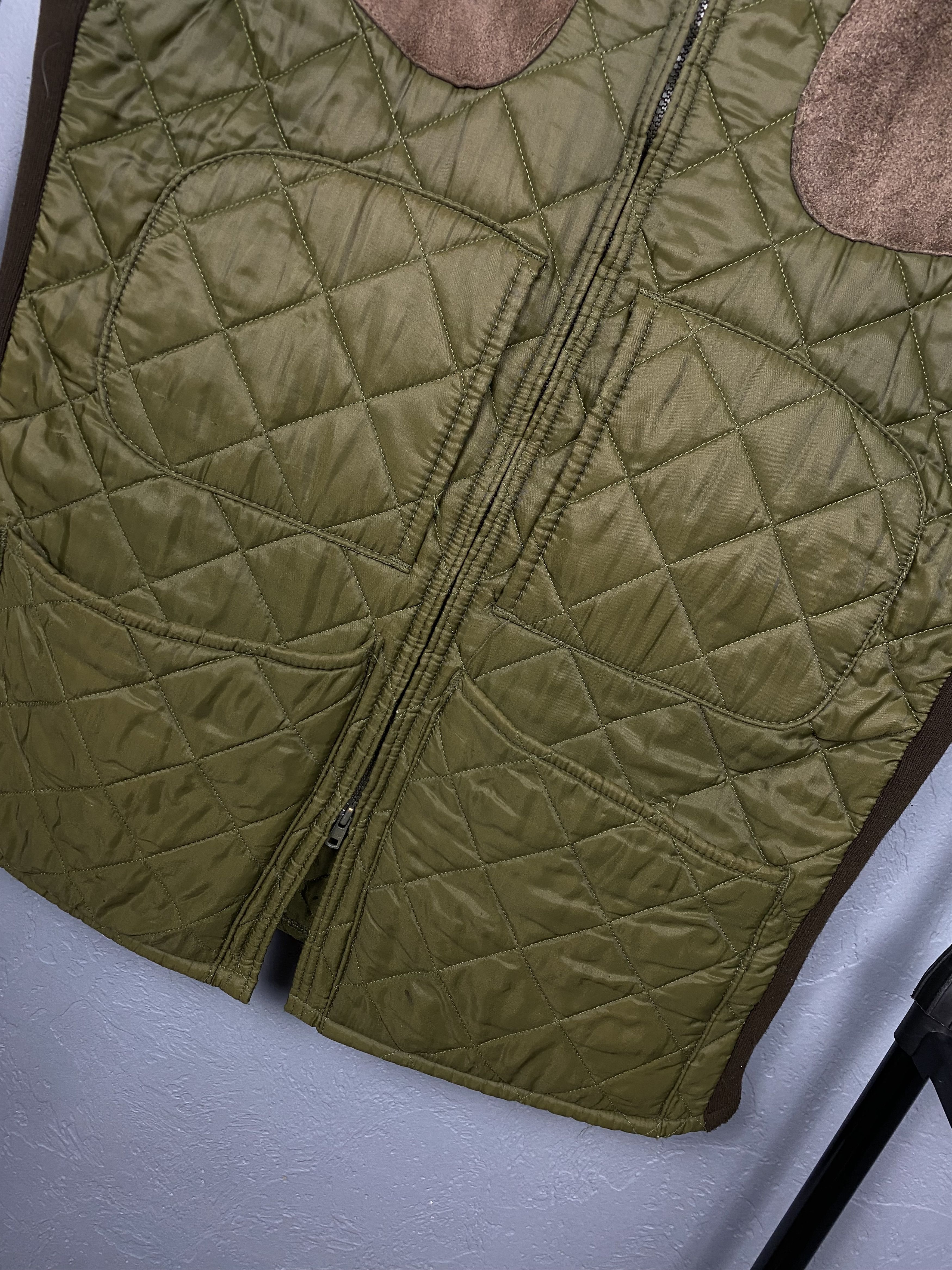 Barbour Barbour Vintage Faded Quilted Vest Size US M / EU 48-50 / 2 - 3 Thumbnail