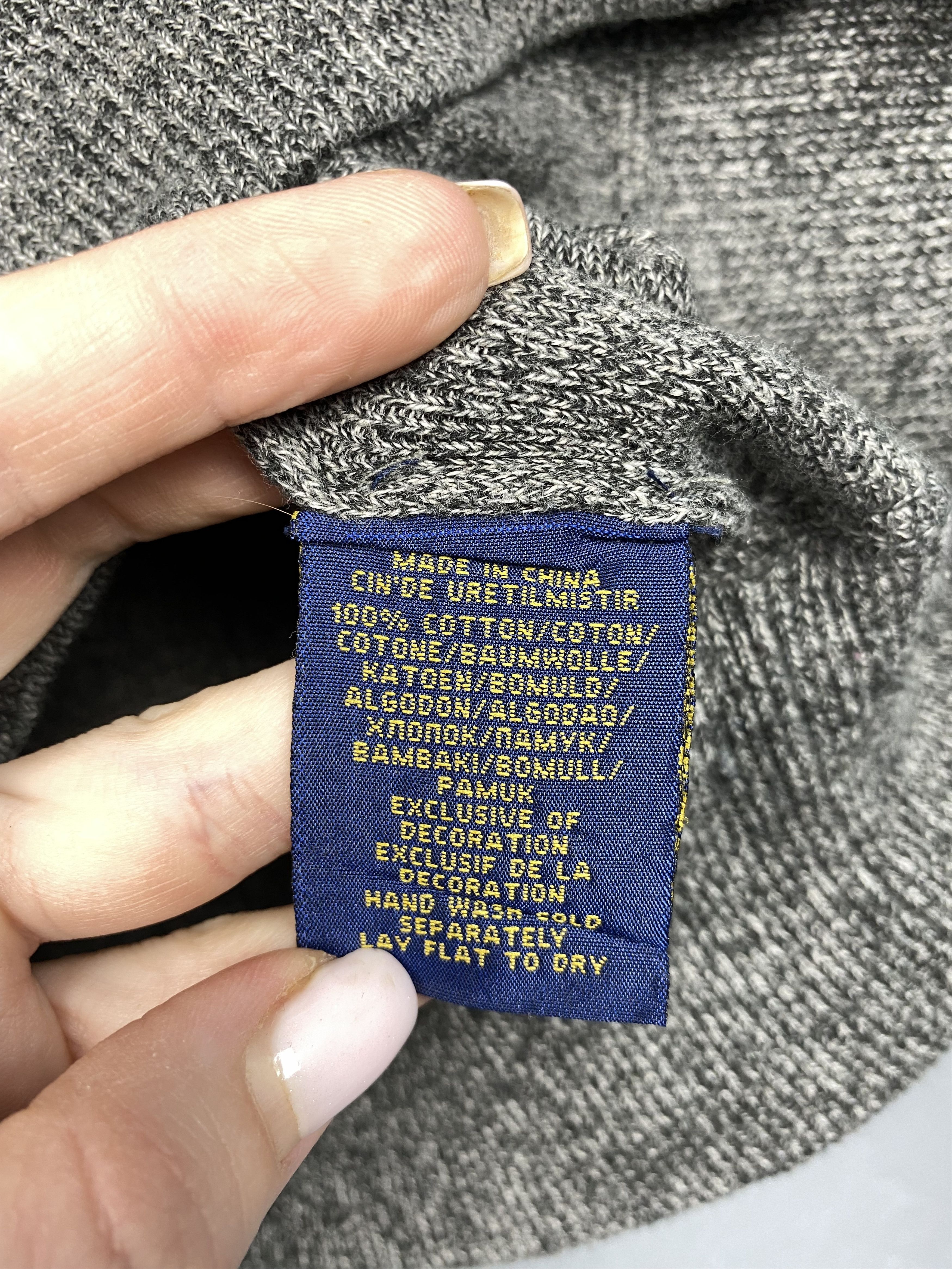 Polo Ralph Lauren Polo Ralph Lauren Vintage Knit Sweatshirt Sweater Size US S / EU 44-46 / 1 - 5 Thumbnail