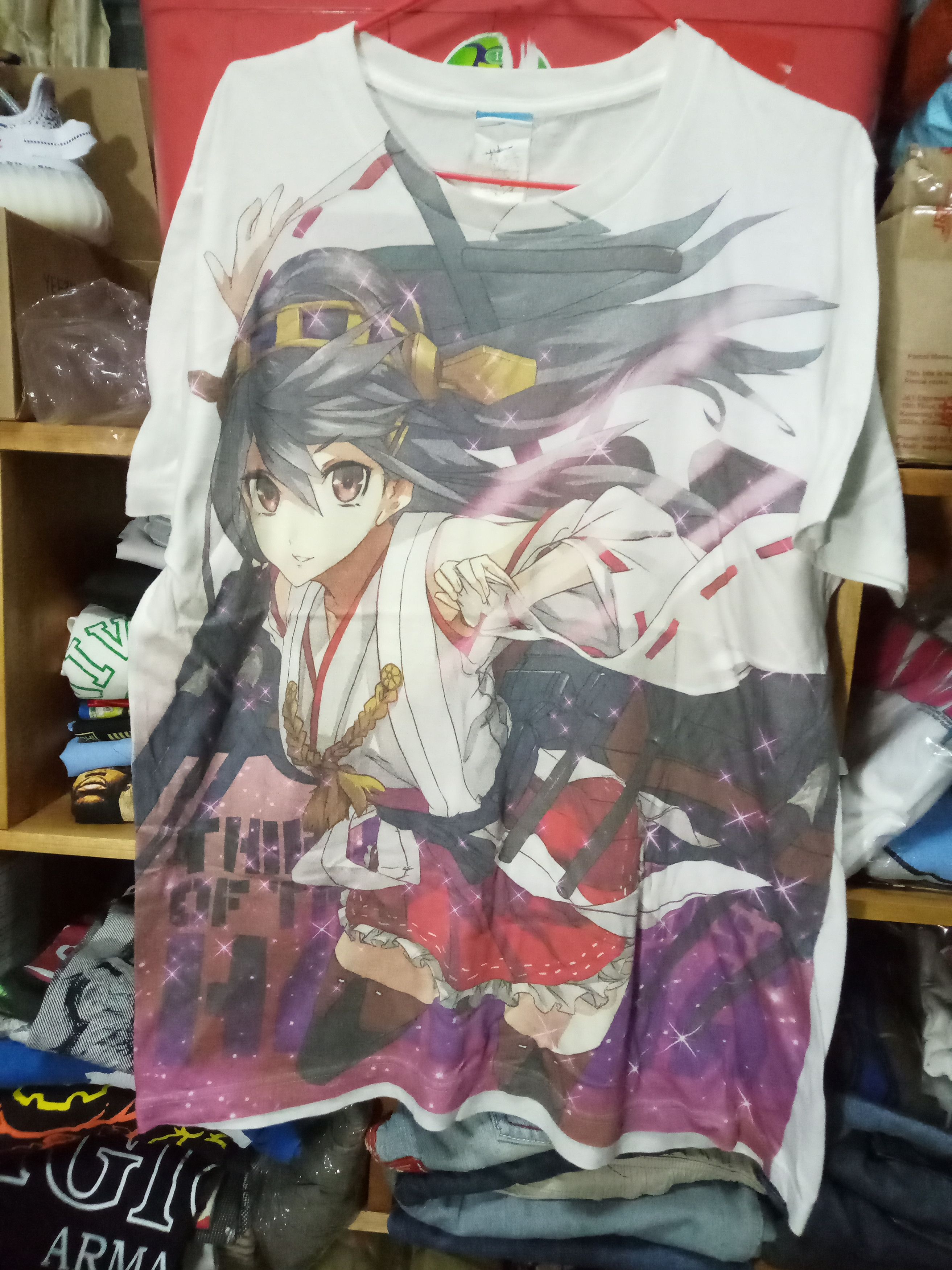 Anime Vintage Haruna Battleship Kantai Demon Slayer Cospa anime Size US XL / EU 56 / 4 - 1 Thumbnail