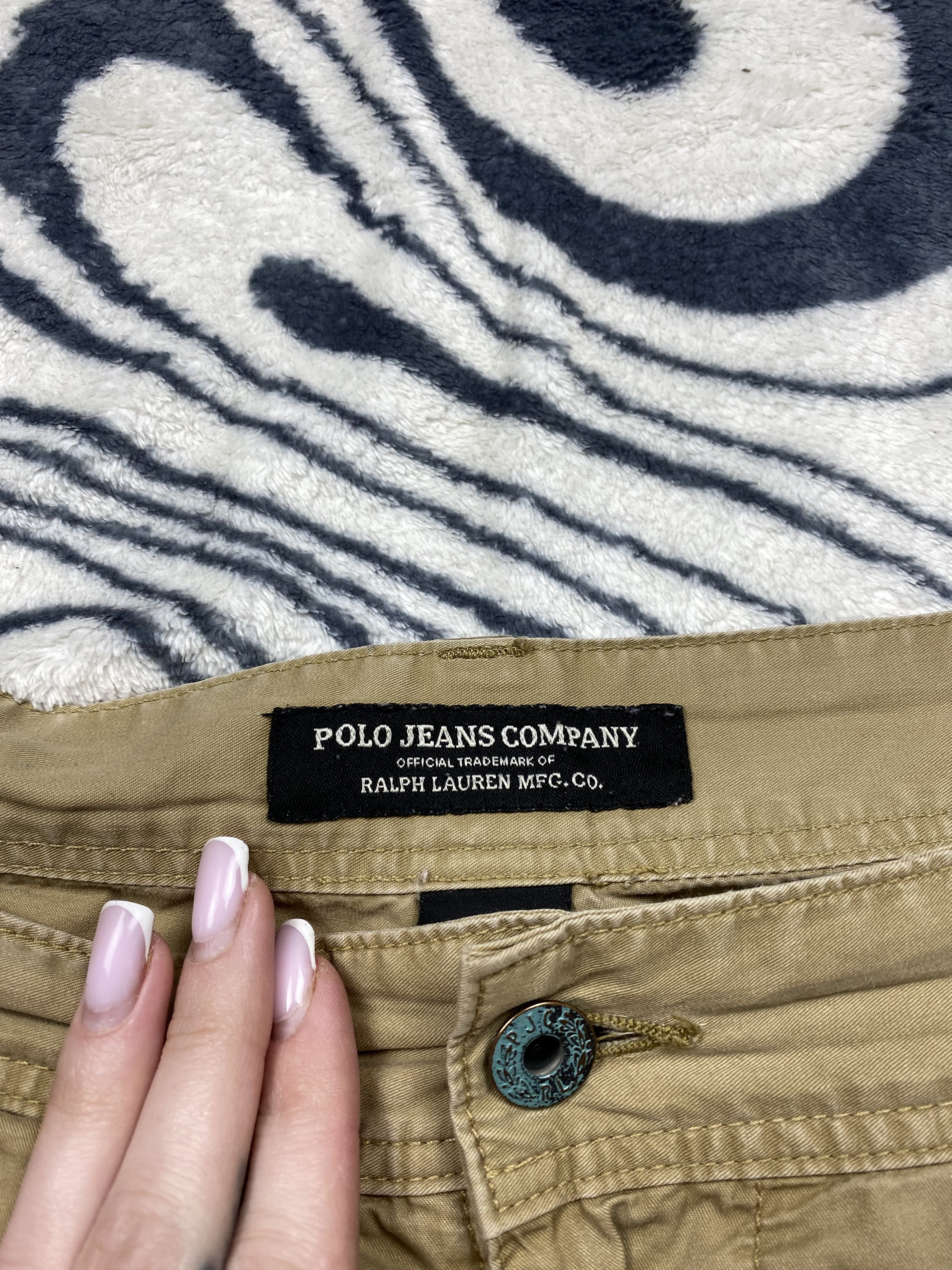 Polo Ralph Lauren × Ralph Lauren Sport × Vintage Polo Jeans Company Vintage Mens Cargo Shorts Y2K Size US 40 / EU 56 - 4 Thumbnail