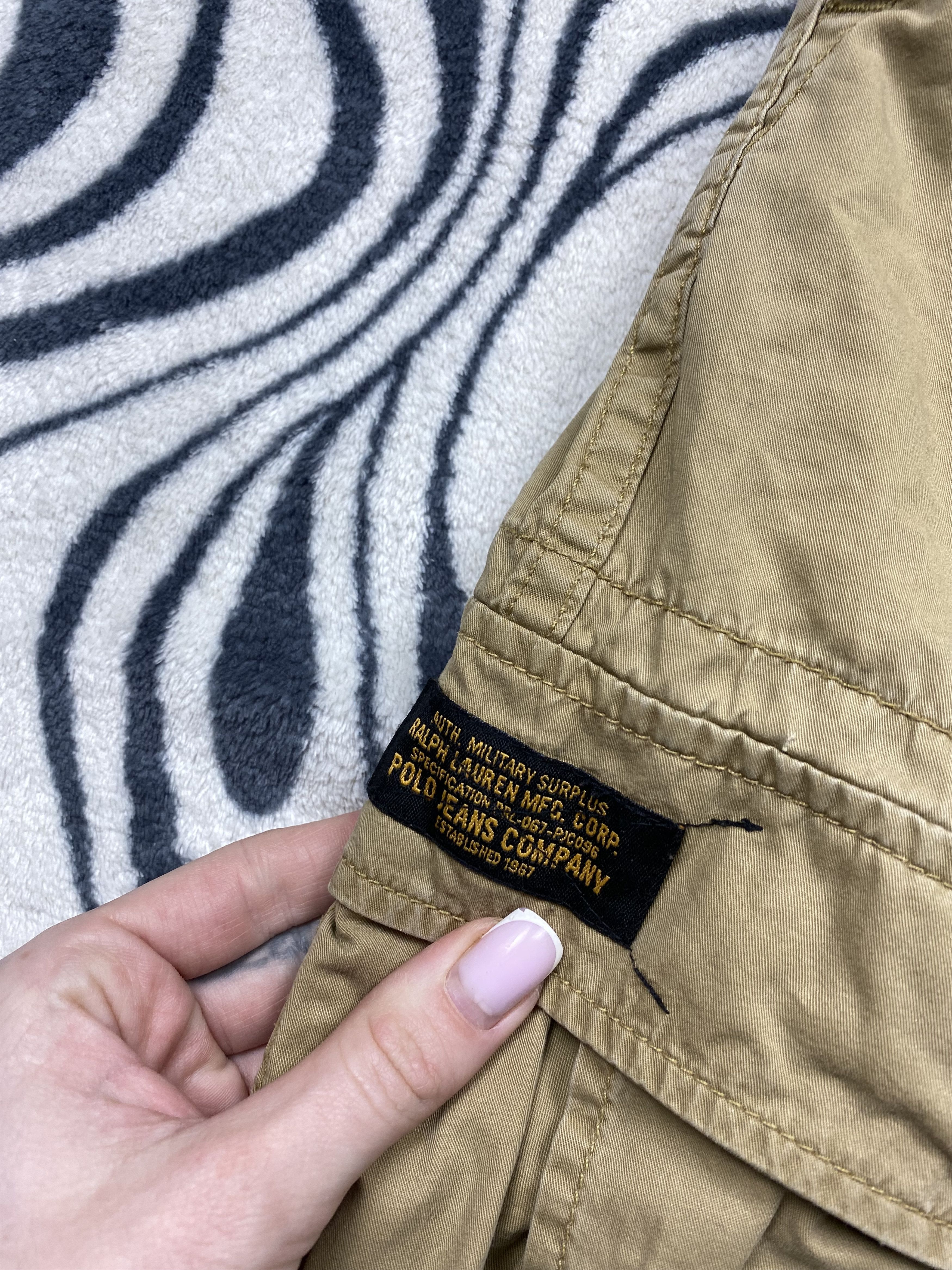 Polo Ralph Lauren × Ralph Lauren Sport × Vintage Polo Jeans Company Vintage Mens Cargo Shorts Y2K Size US 40 / EU 56 - 3 Thumbnail