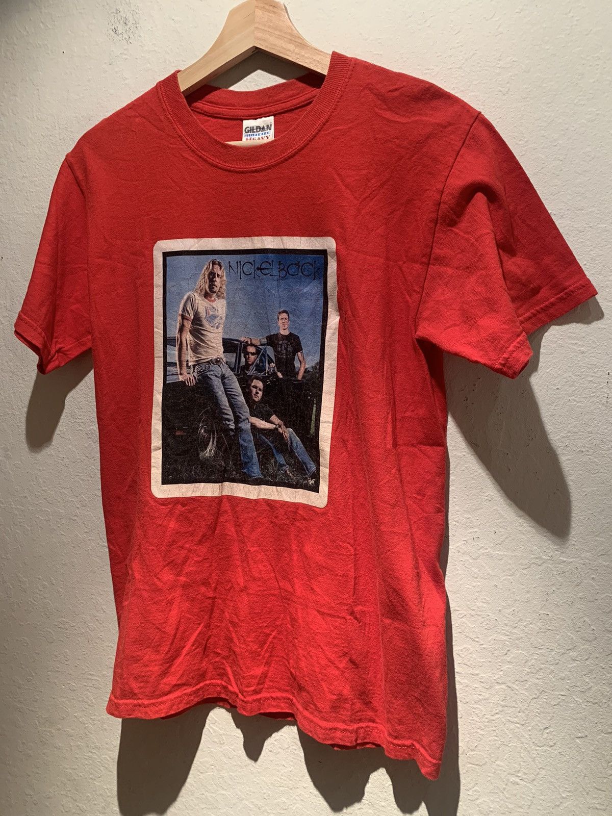 *RARE* Vintage Nickelback Photo Print Band T-Shirt - Small