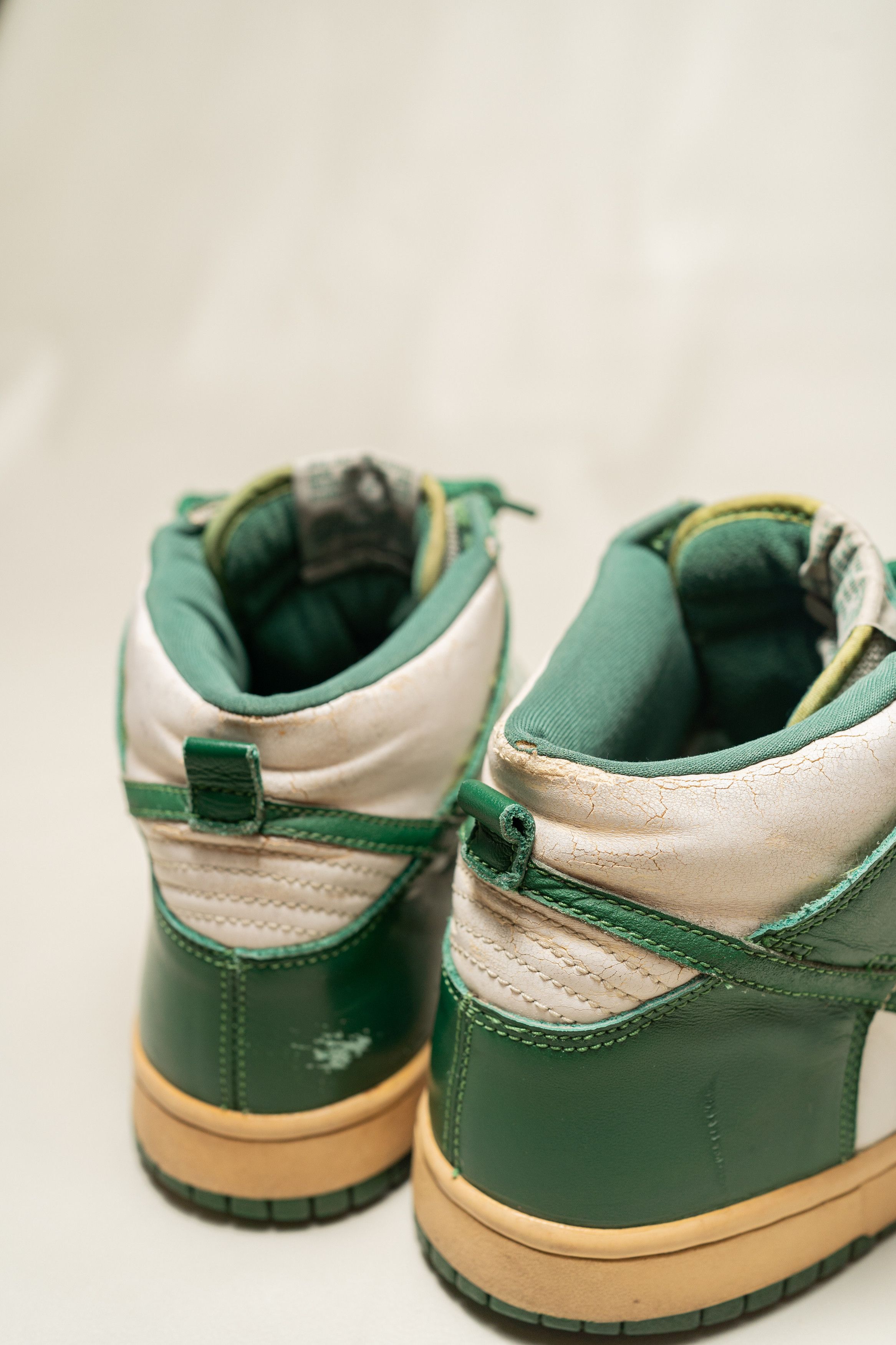Nike × Vintage Nike 2003 Clover Celtic Green Dunk High Size US 8.5 / EU 41-42 - 6 Thumbnail
