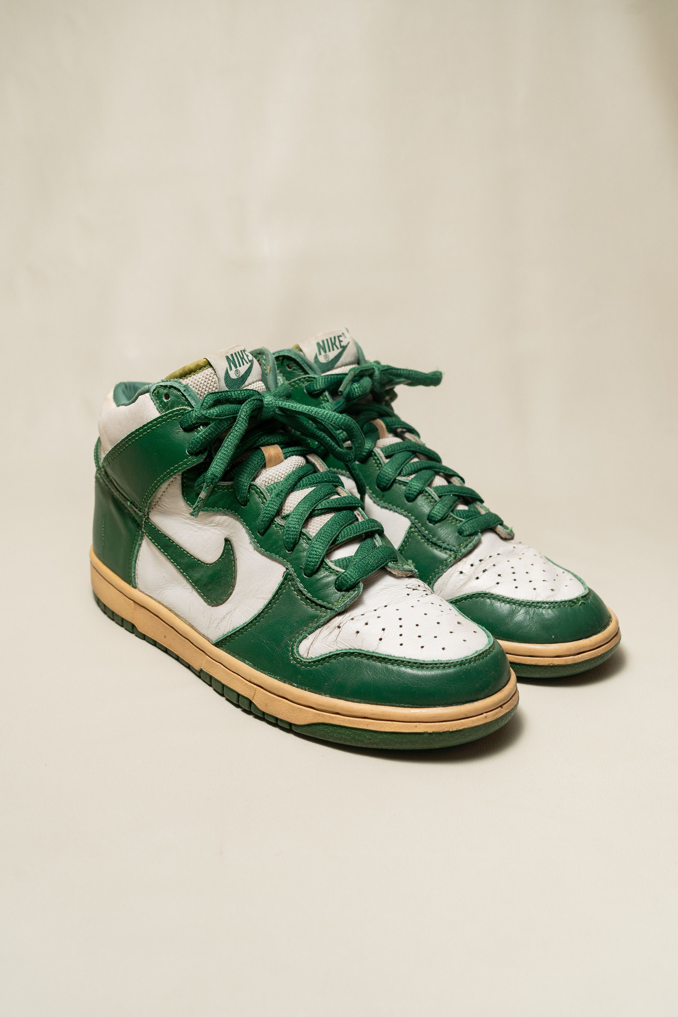 Nike × Vintage Nike 2003 Clover Celtic Green Dunk High Size US 8.5 / EU 41-42 - 1 Thumbnail