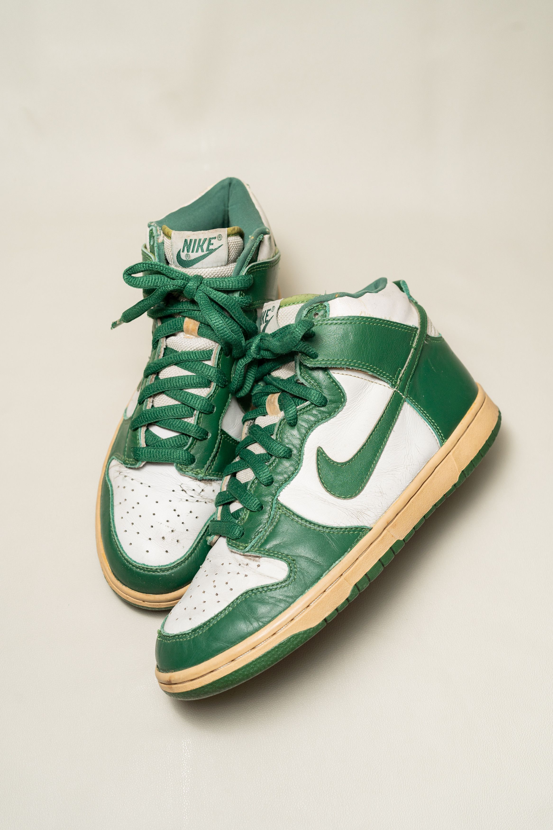 Nike × Vintage Nike 2003 Clover Celtic Green Dunk High Size US 8.5 / EU 41-42 - 3 Thumbnail