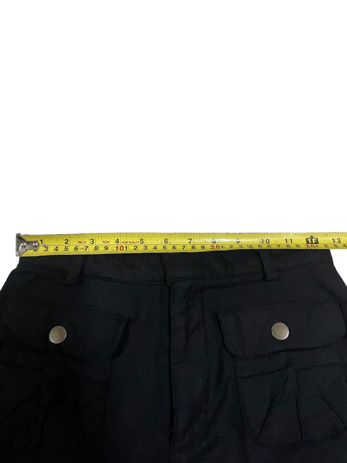 Japanese Brand Goth Wear Buckle/Multipocket Bondage Style Mini Skirt Size 25" / US 0 / IT 36 - 20 Thumbnail