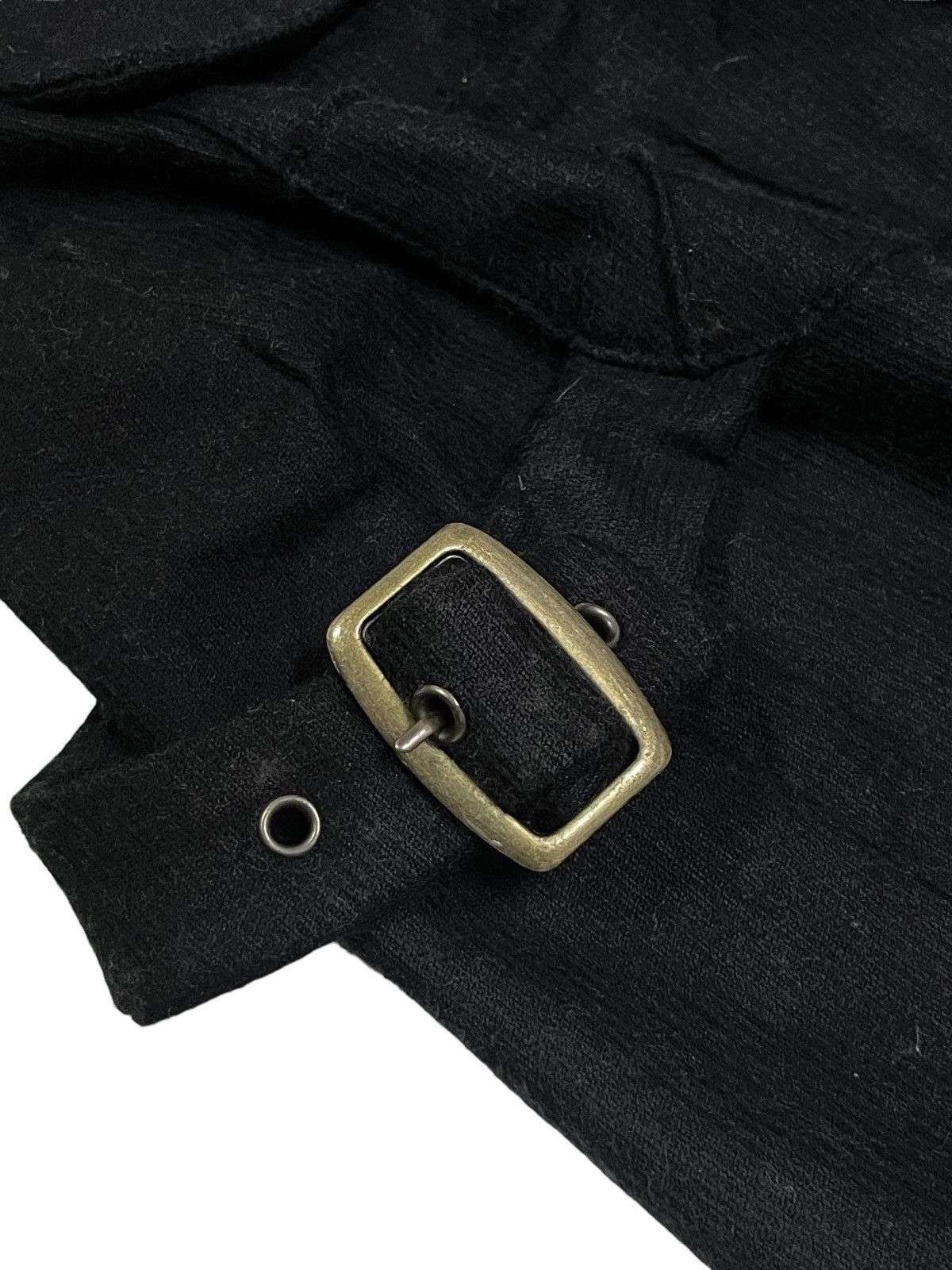 Japanese Brand Goth Wear Buckle/Multipocket Bondage Style Mini Skirt Size 25" / US 0 / IT 36 - 14 Thumbnail