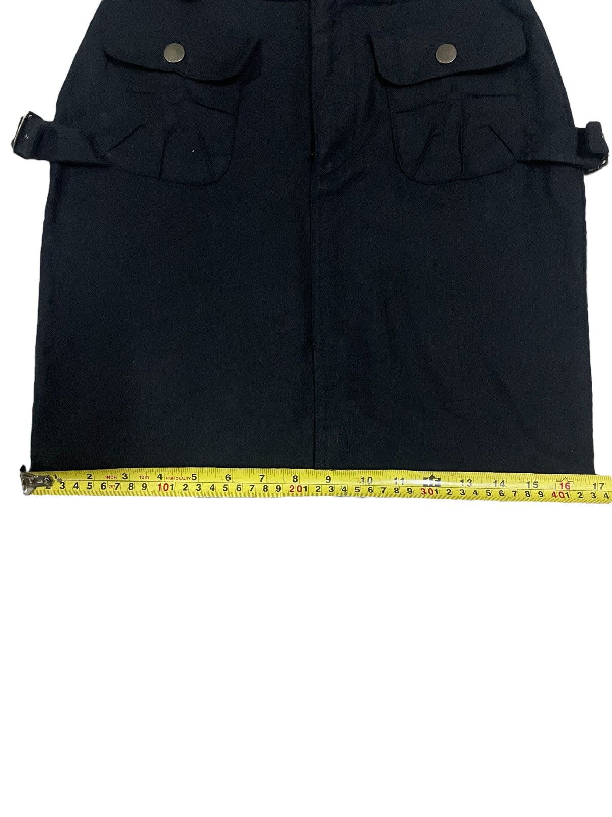 Japanese Brand Goth Wear Buckle/Multipocket Bondage Style Mini Skirt Size 25" / US 0 / IT 36 - 21 Thumbnail