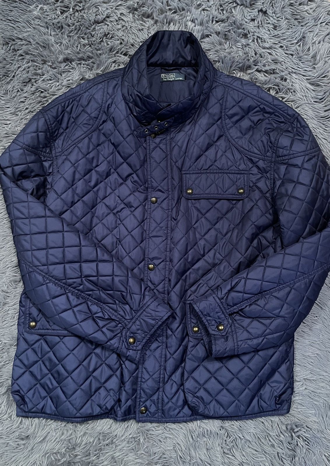 Polo Ralph Lauren × Vintage Polo Ralph Lauren 00s vintage quilted jacket Size US XXL / EU 58 / 5 - 4 Thumbnail