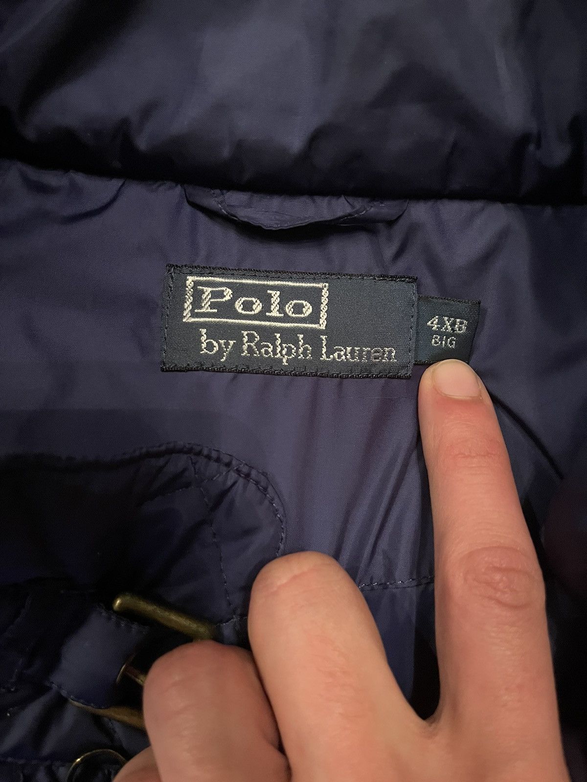 Polo Ralph Lauren × Vintage Polo Ralph Lauren 00s vintage quilted jacket Size US XXL / EU 58 / 5 - 7 Thumbnail