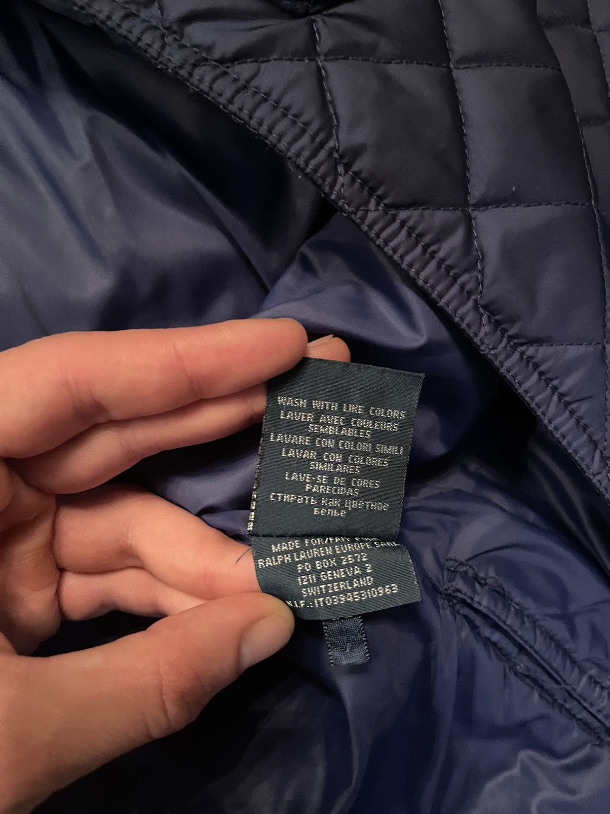 Polo Ralph Lauren × Vintage Polo Ralph Lauren 00s vintage quilted jacket Size US XXL / EU 58 / 5 - 10 Thumbnail