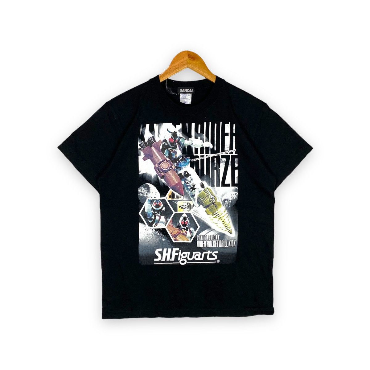 Japanese Brand MASKED RIDER FOURZE Bandai Kamen Rider Fourze Graphic Tee Size US M / EU 48-50 / 2 - 1 Thumbnail