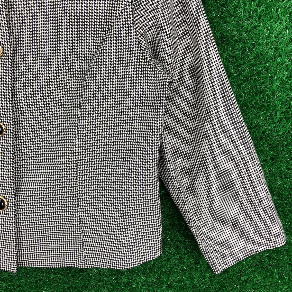 Vintage Vintage 80's Cardigan Houndstooth Women Cardi Coat Jacket Size S / US 4 / IT 40 - 3 Thumbnail