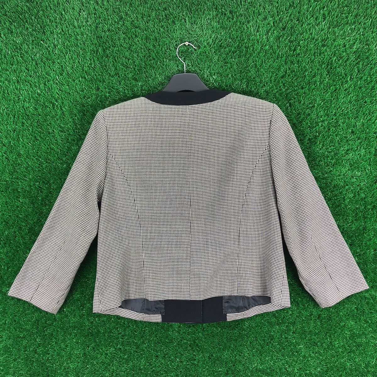Vintage Vintage 80's Cardigan Houndstooth Women Cardi Coat Jacket Size S / US 4 / IT 40 - 4 Thumbnail