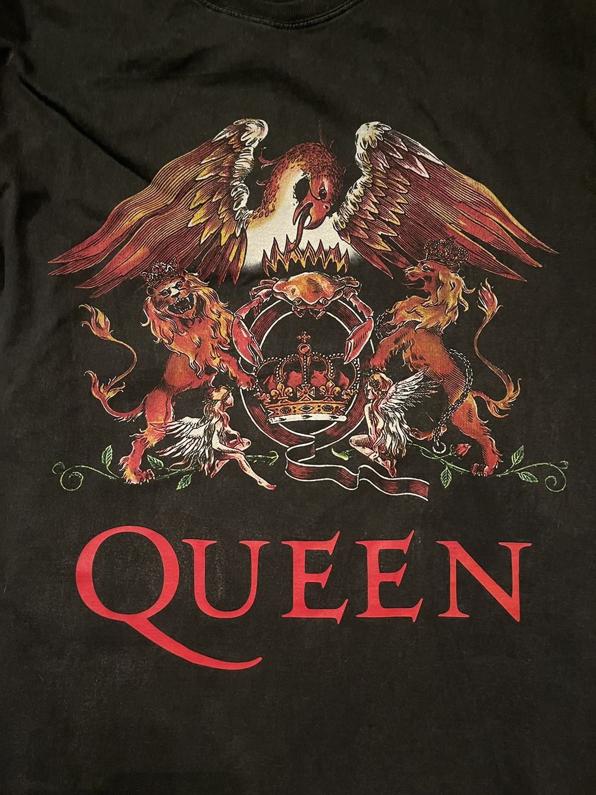 Band Tees × Vintage Queen 90s vintage iconic big logo t-shirt Size US XXL / EU 58 / 5 - 3 Thumbnail