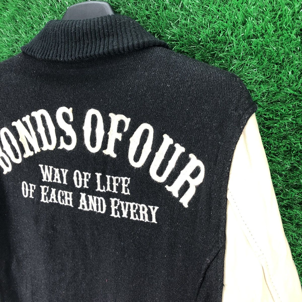 JACKROSE Vintage 90's Jackrose Varsity Jacket Wool Leather Sleeve Size US S / EU 44-46 / 1 - 5 Thumbnail