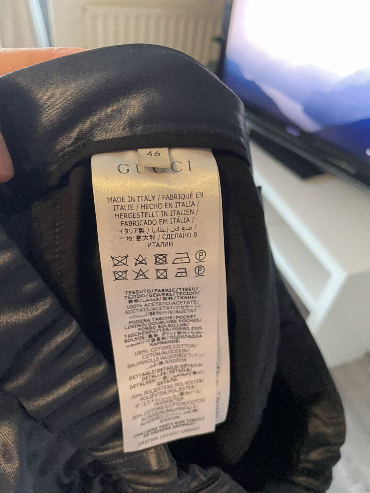 Gucci Acetate Pants with Side Stripe Size US 30 / EU 46 - 6 Thumbnail