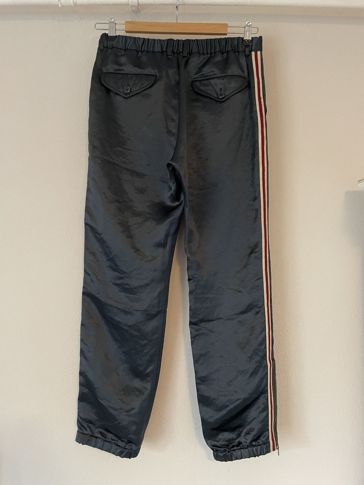 Gucci Acetate Pants with Side Stripe Size US 30 / EU 46 - 2 Thumbnail