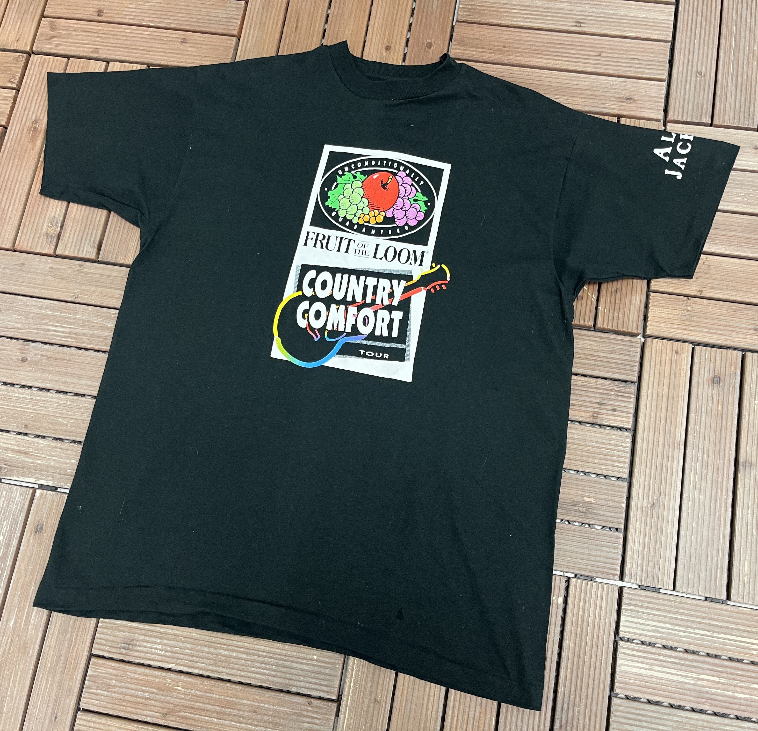 Vintage Country Comfort Tour 1997 Vintage T-Shirt Tee Size US XL / EU 56 / 4 - 3 Thumbnail