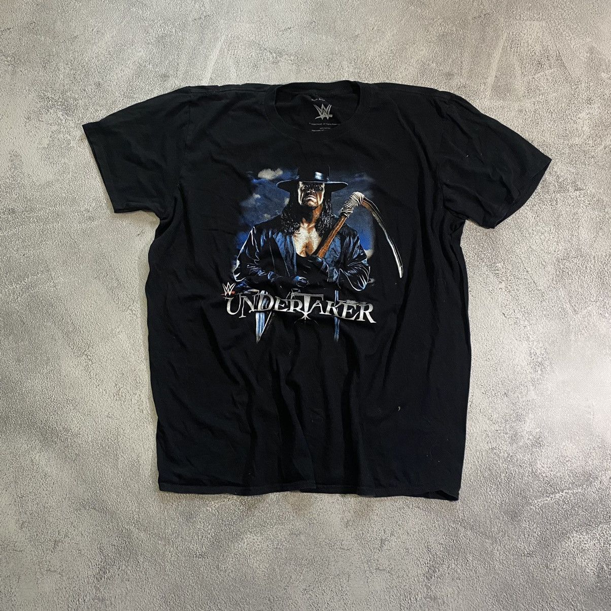 Vintage rare wwe undertaker t shirt | Grailed