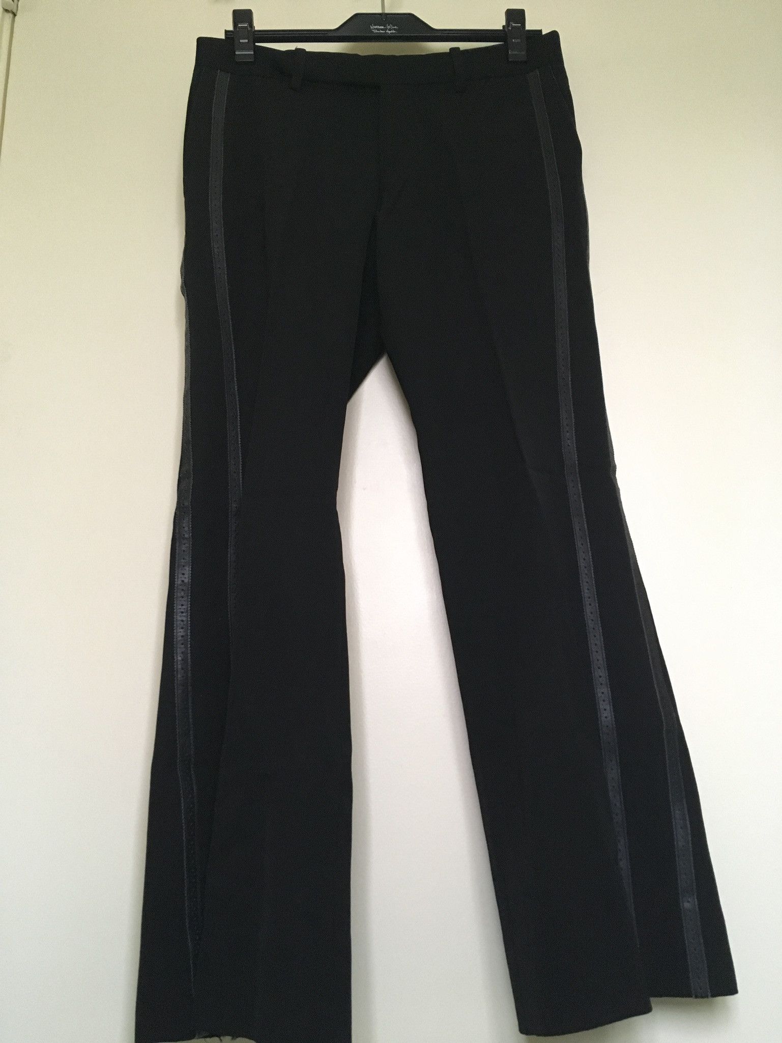 Number (N)ine Number Nine 2006 f/w “Noir” flare-cut trouser Number (N)ine Number Nine 2006 f/w “Noir” flare-cut trouser