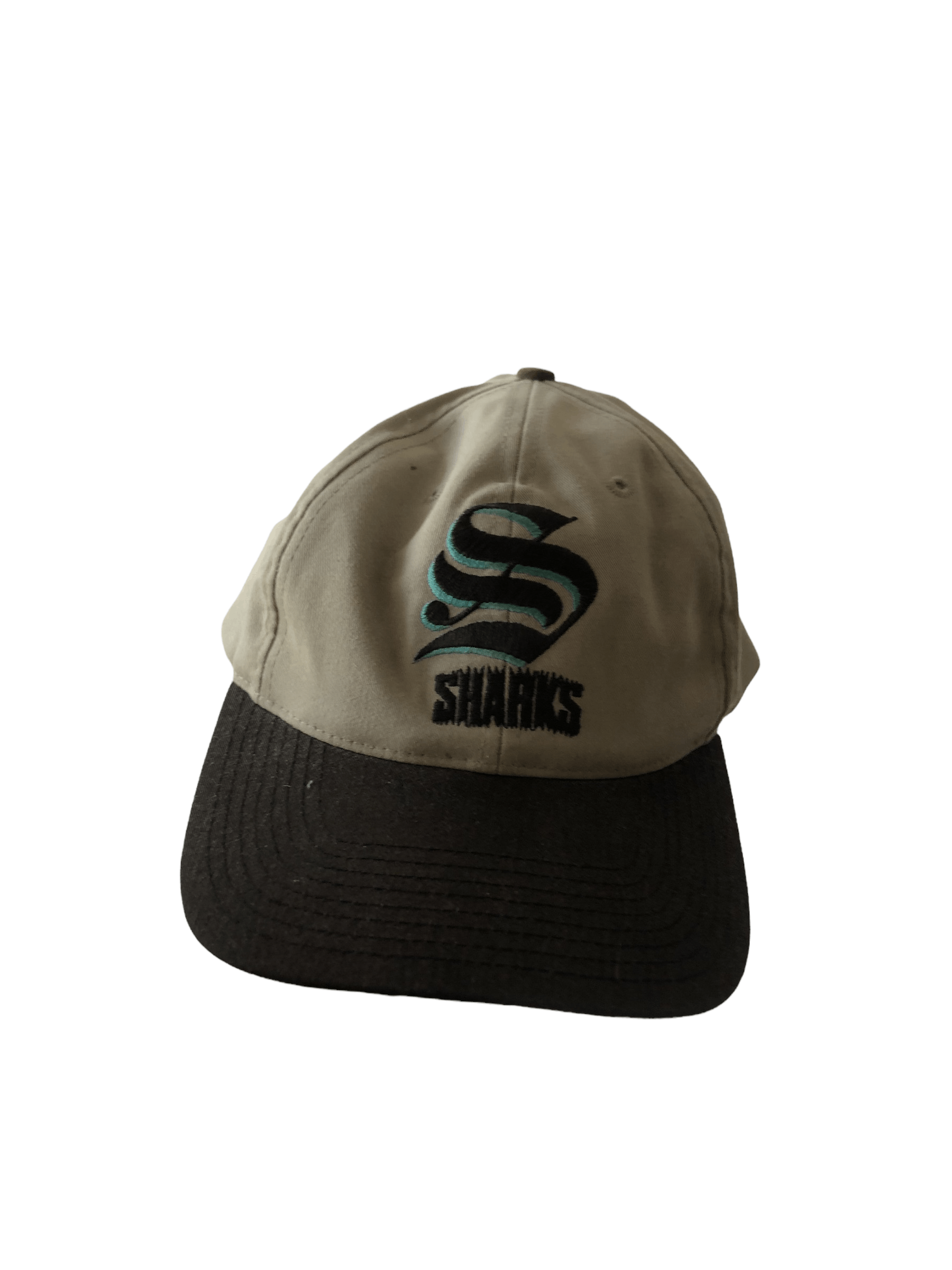 NHL × Vintage Vintage San Jose Sharks Snapback Hat Cap 90s NHL Hockey Size ONE SIZE - 1 Thumbnail