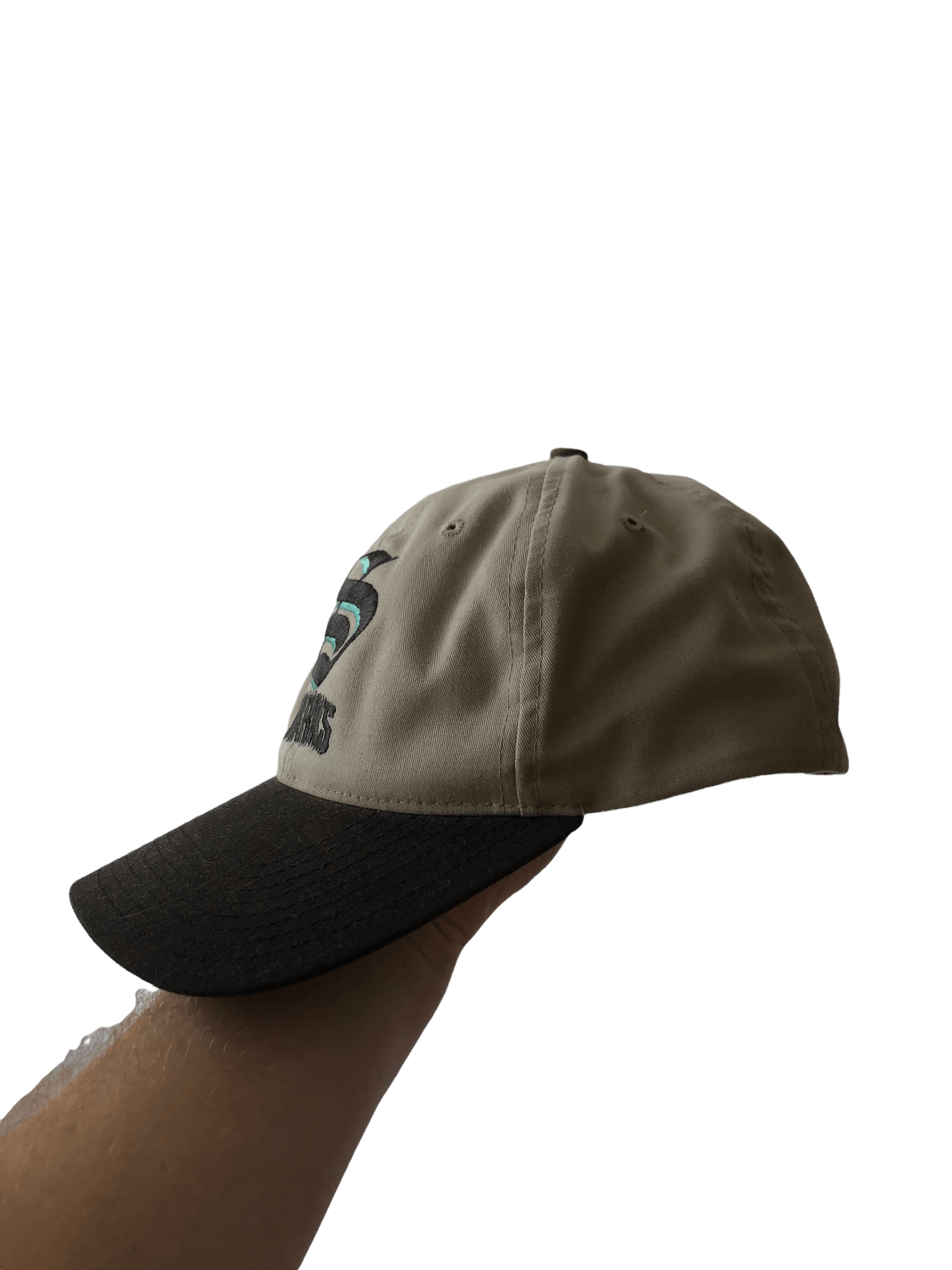 NHL × Vintage Vintage San Jose Sharks Snapback Hat Cap 90s NHL Hockey Size ONE SIZE - 3 Thumbnail