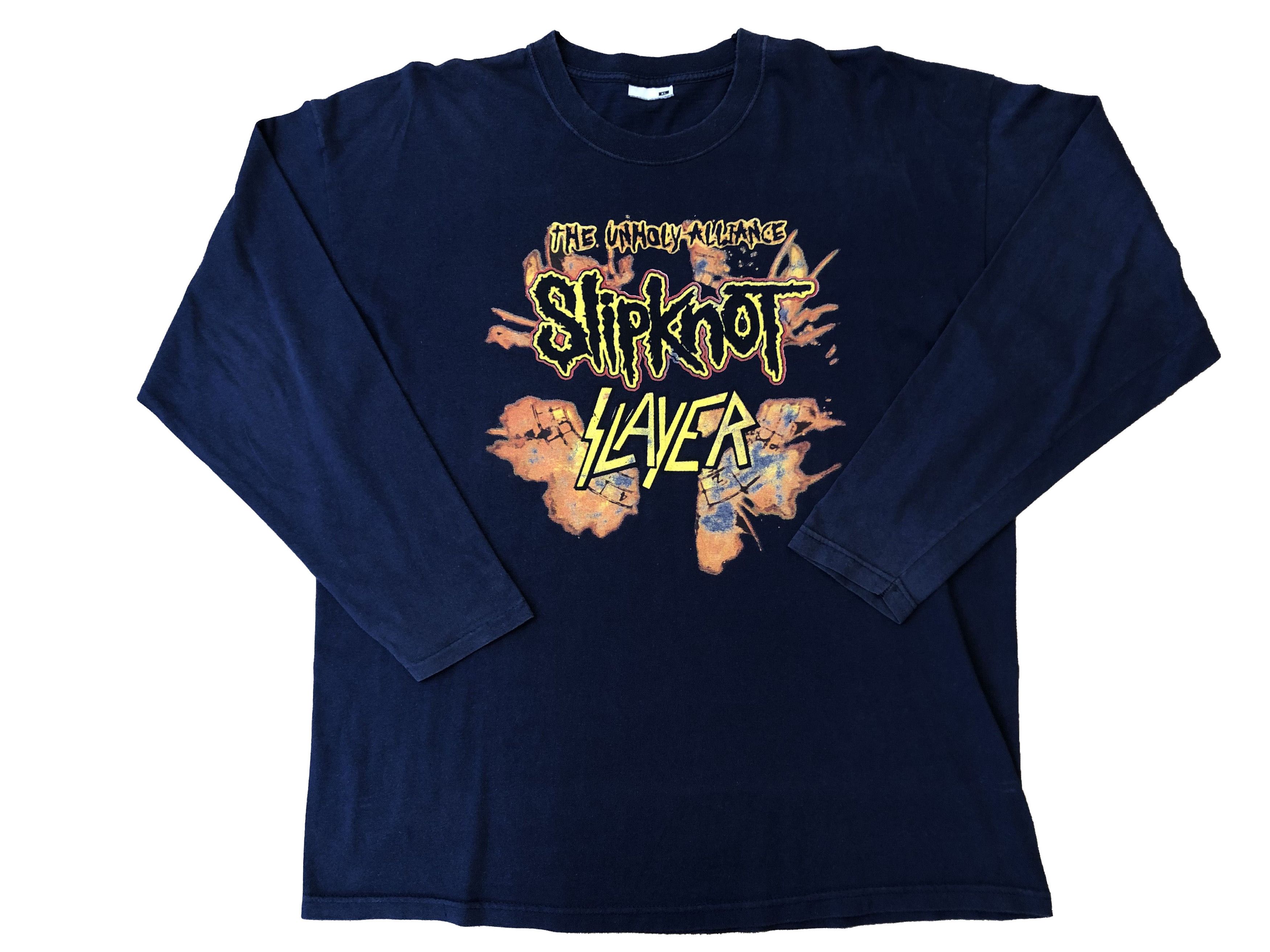 Band Tees 2004 Slipknot Long Sleeve Shirt Tee Rare Y2K Hype Band Size US XL / EU 56 / 4 - 1 Thumbnail
