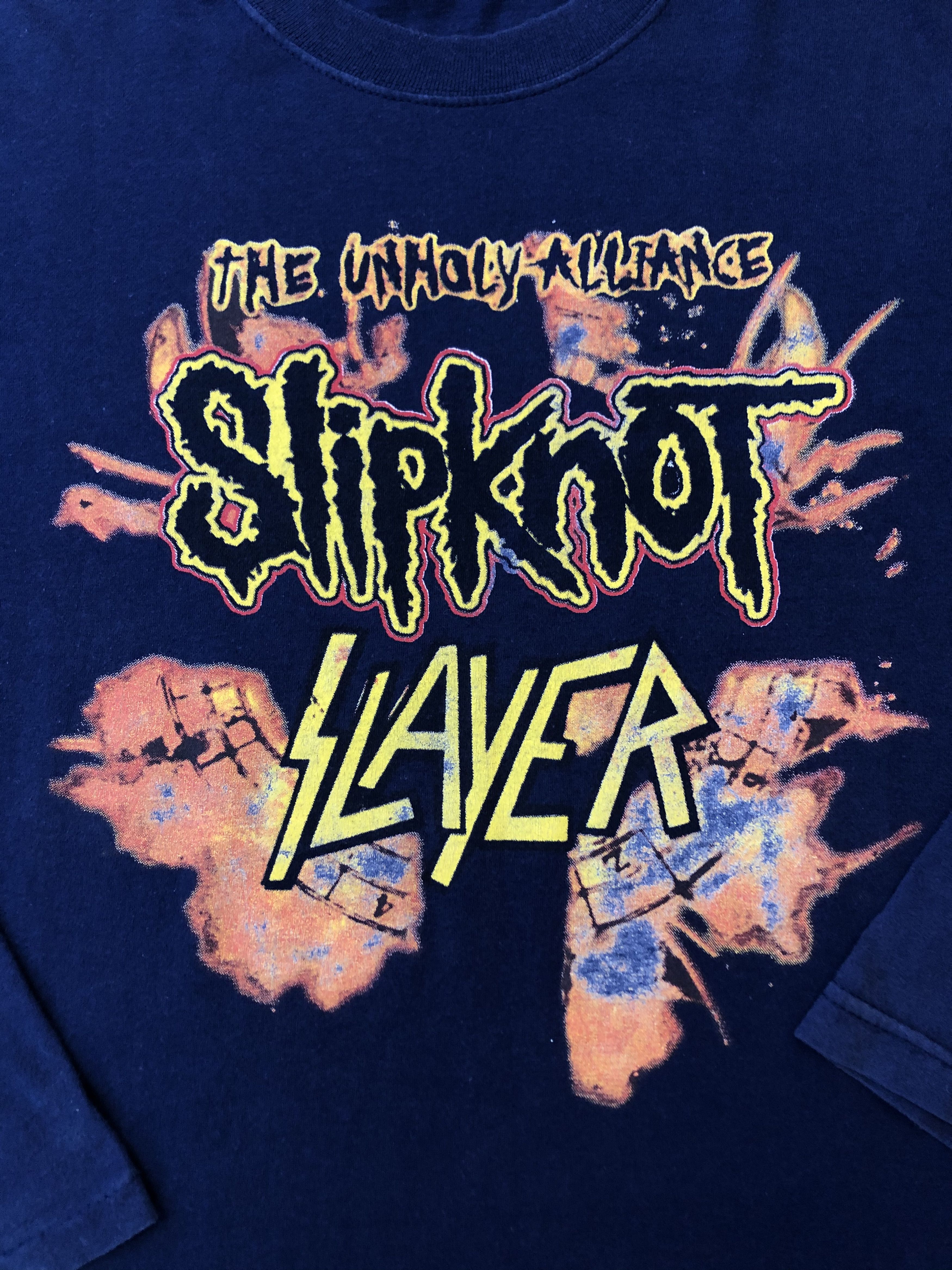 Band Tees 2004 Slipknot Long Sleeve Shirt Tee Rare Y2K Hype Band Size US XL / EU 56 / 4 - 4 Thumbnail