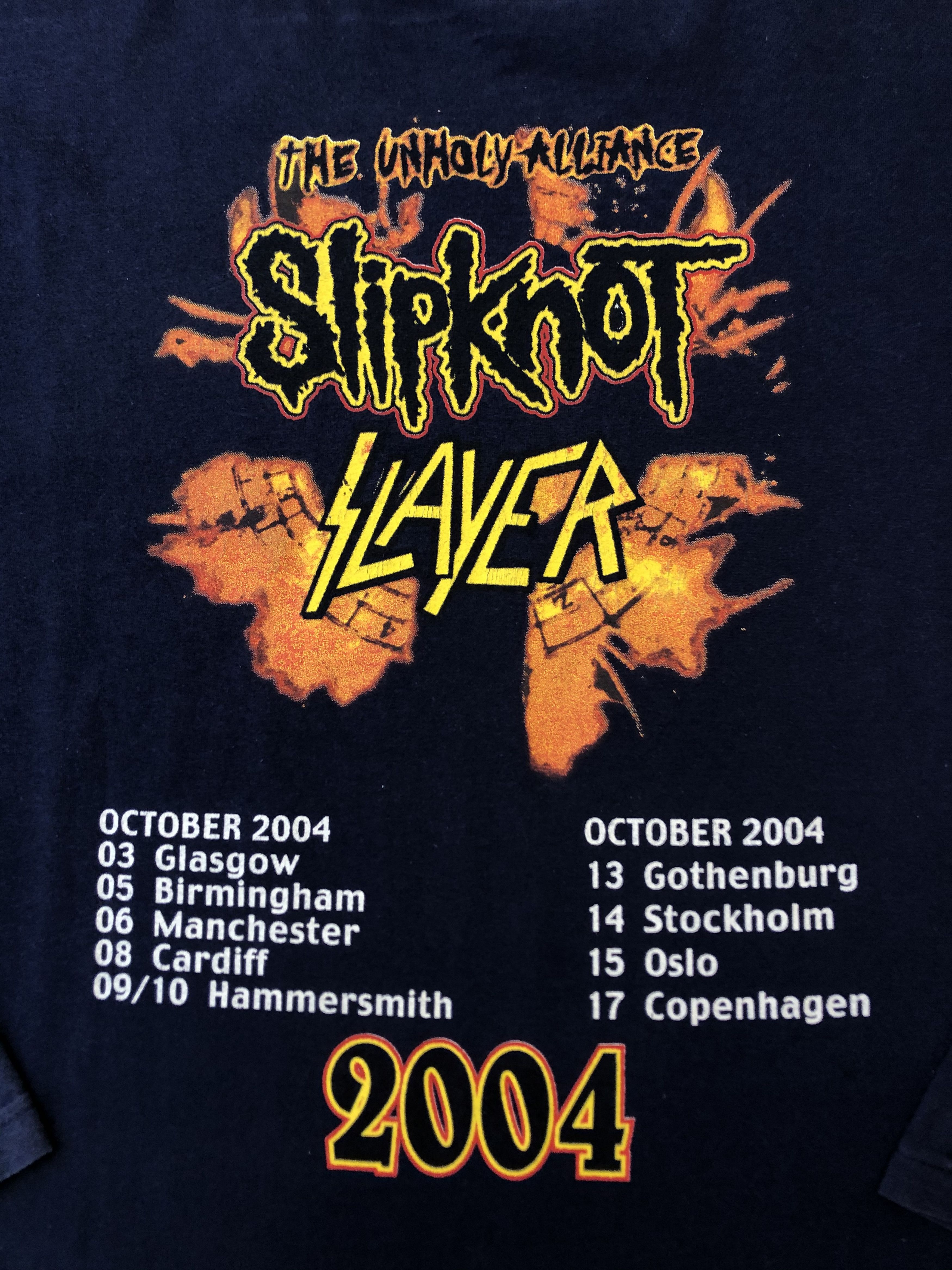 Band Tees 2004 Slipknot Long Sleeve Shirt Tee Rare Y2K Hype Band Size US XL / EU 56 / 4 - 10 Thumbnail