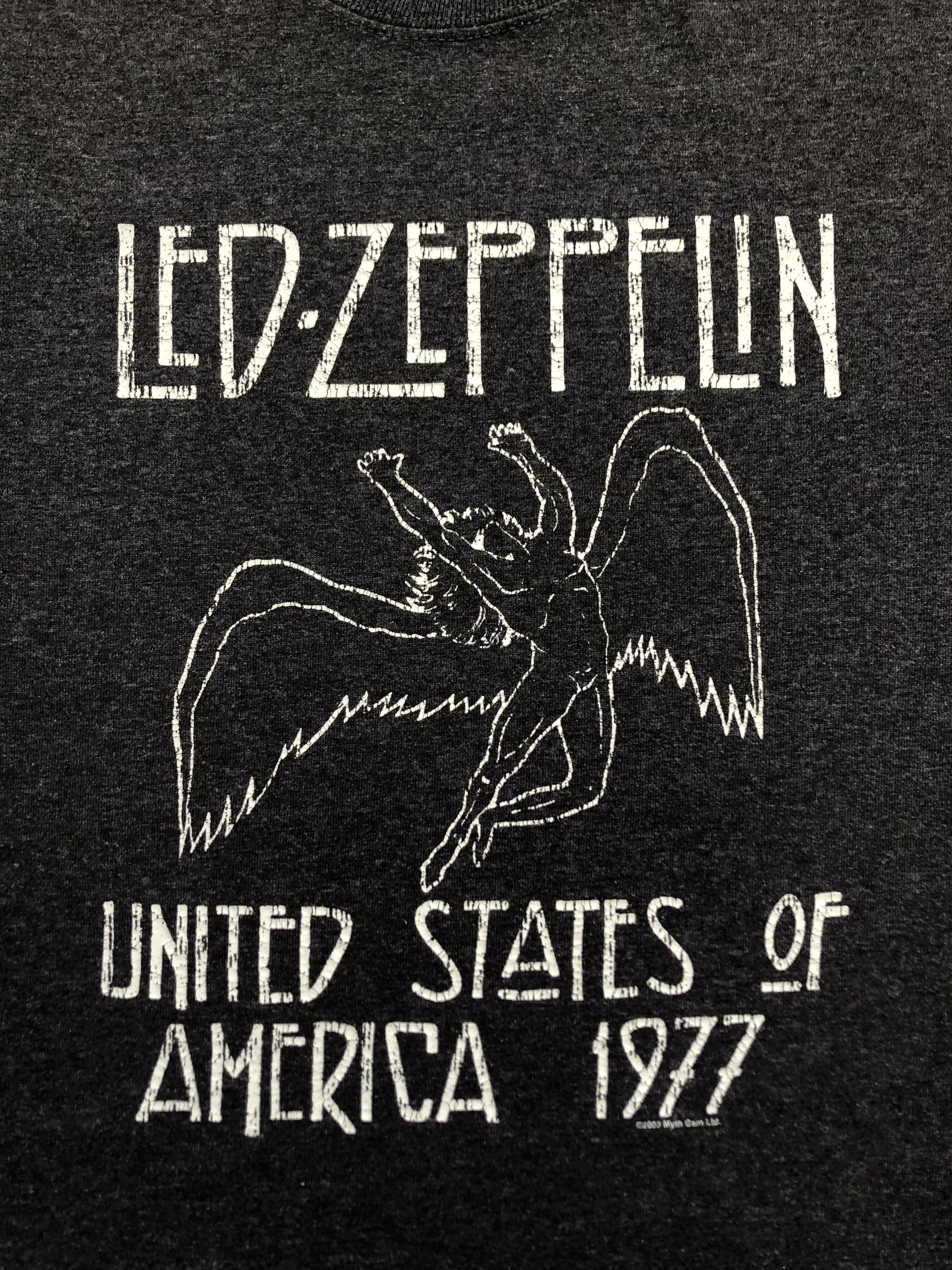 Band Tees Vintage Led Zeppelin 2003 Band Tee Shirt Y2K Hype Rare Size US M / EU 48-50 / 2 - 3 Thumbnail