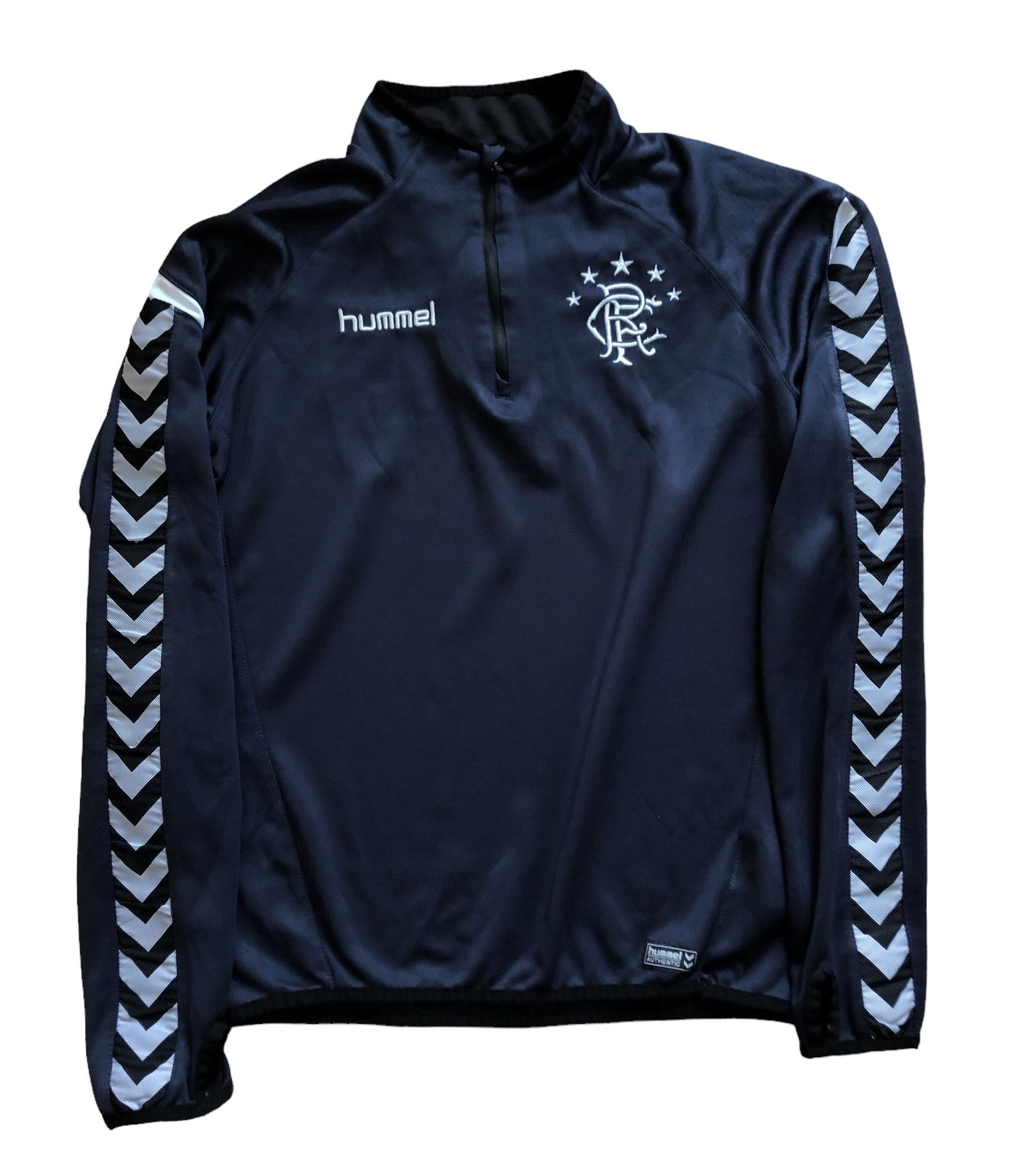 Hummel Glasgow Rangers Training Jacket Sweatshirt Y2K Sport Hype Size US M / EU 48-50 / 2 - 1 Thumbnail